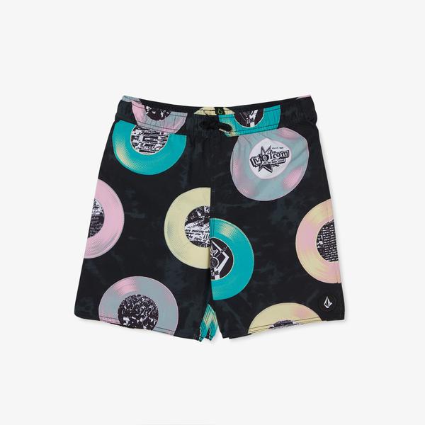 Volcom V Ent Lp Blk Genç Siyah Deniz Şortu