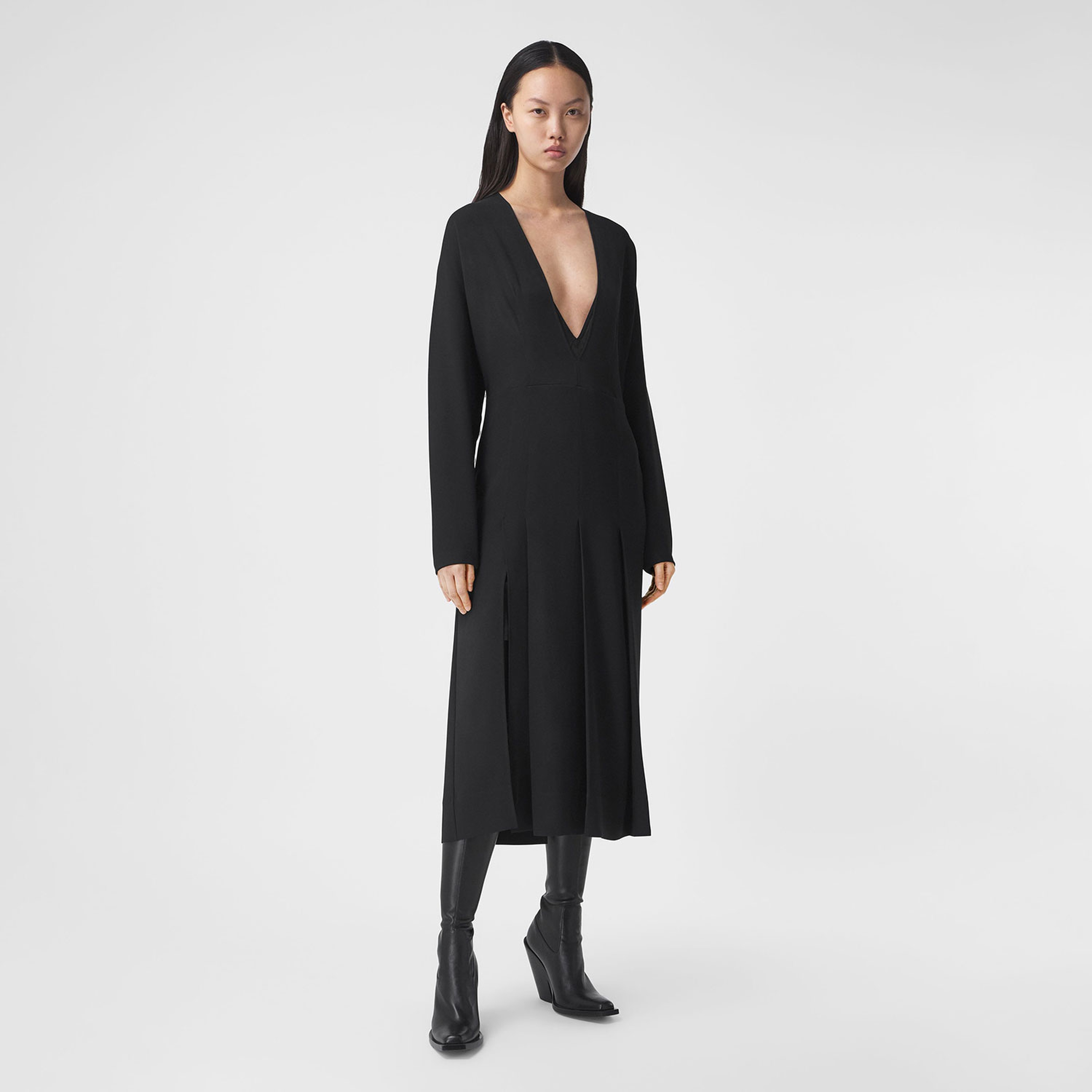 Burberry Kadın Siyah Elbise