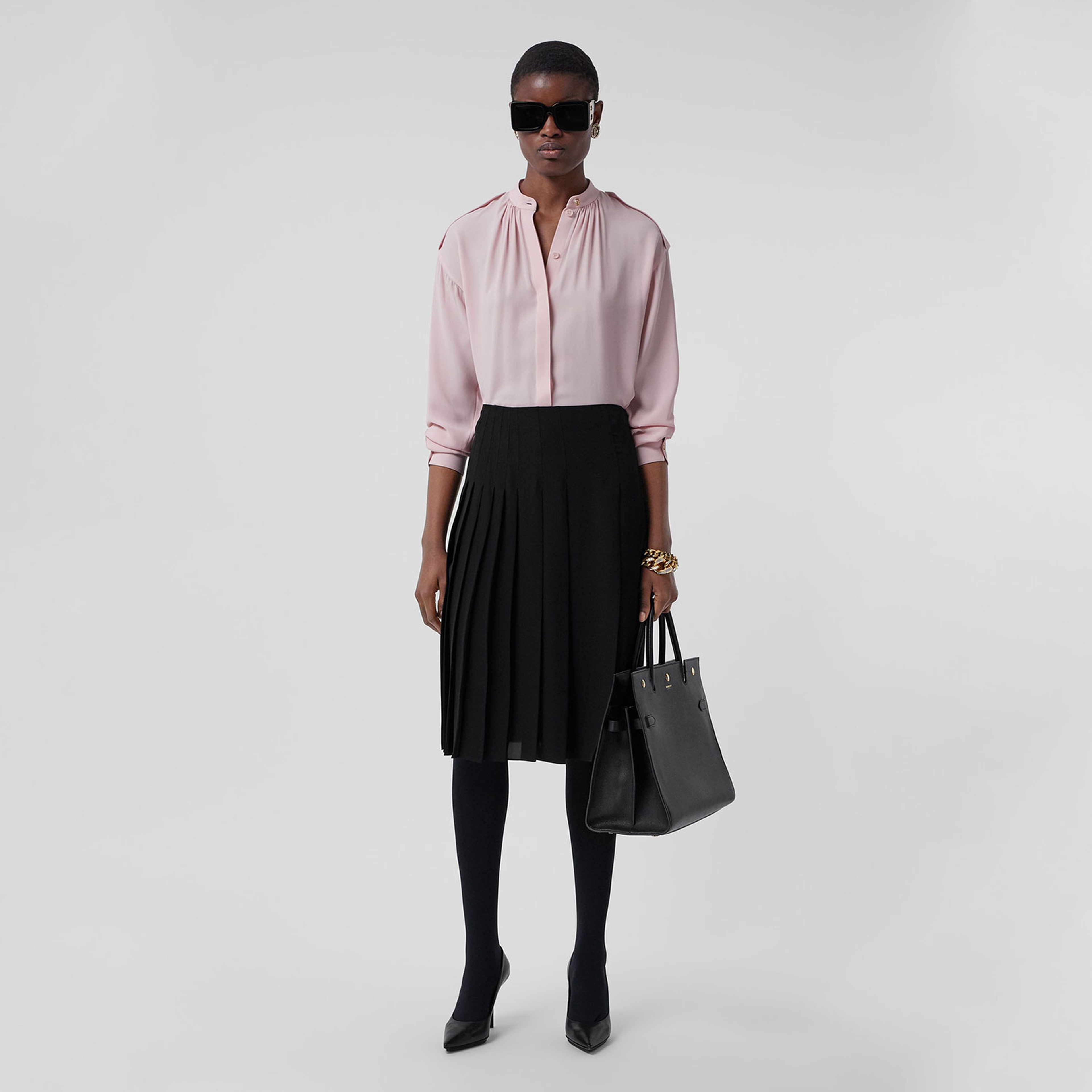 Burberry Kadın Siyah Etek