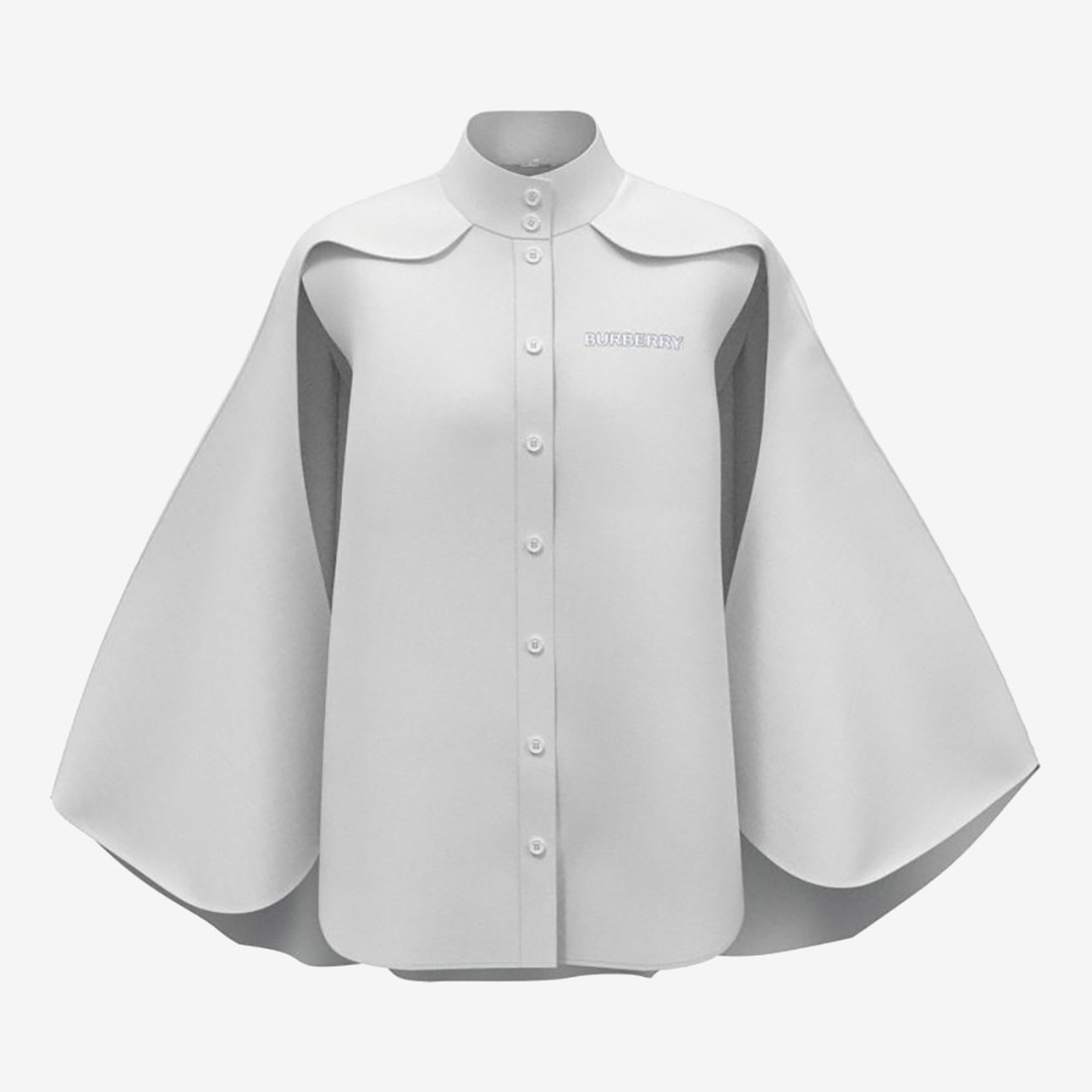 Burberry Kadın Beyaz Gömlek