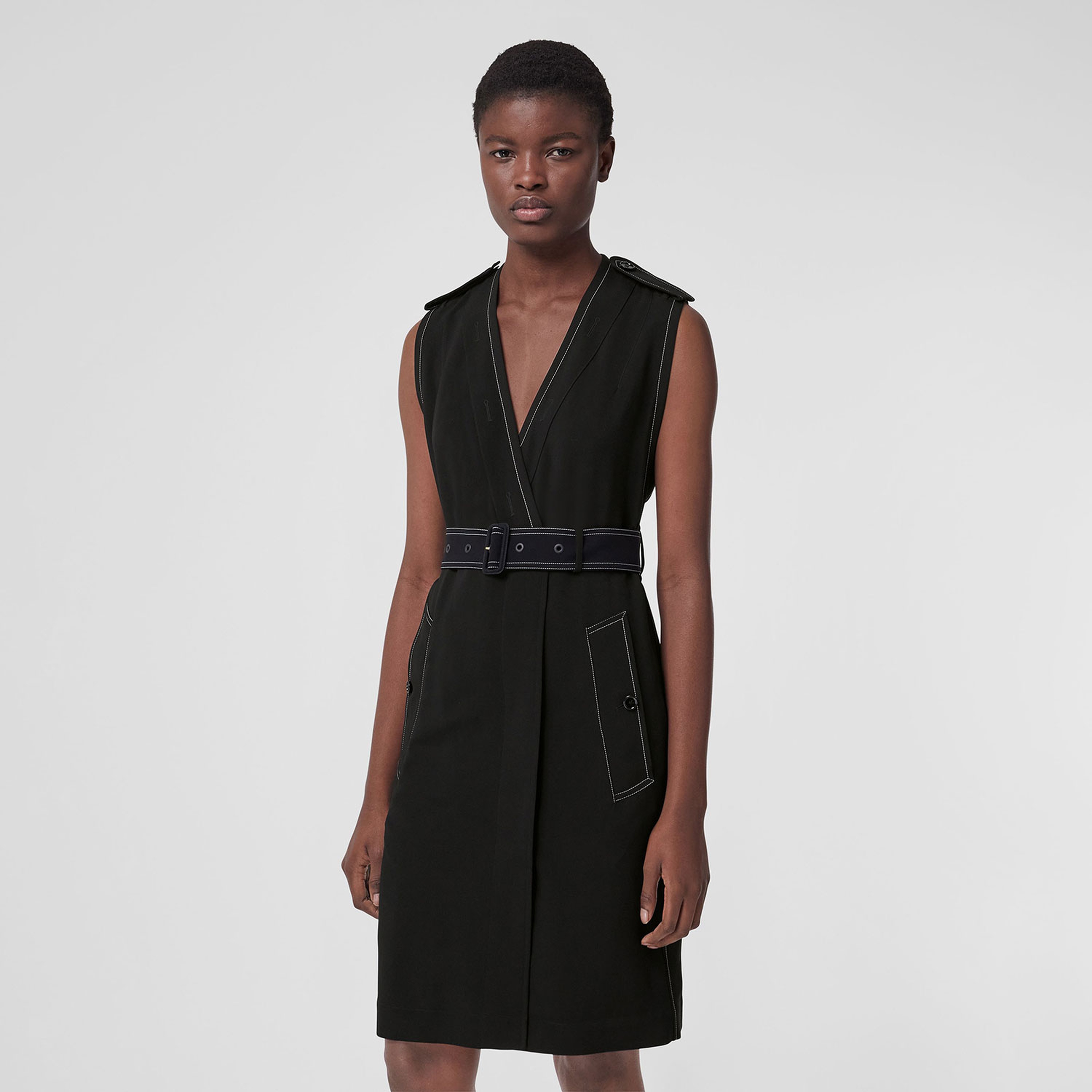 Burberry Kadın Siyah Elbise