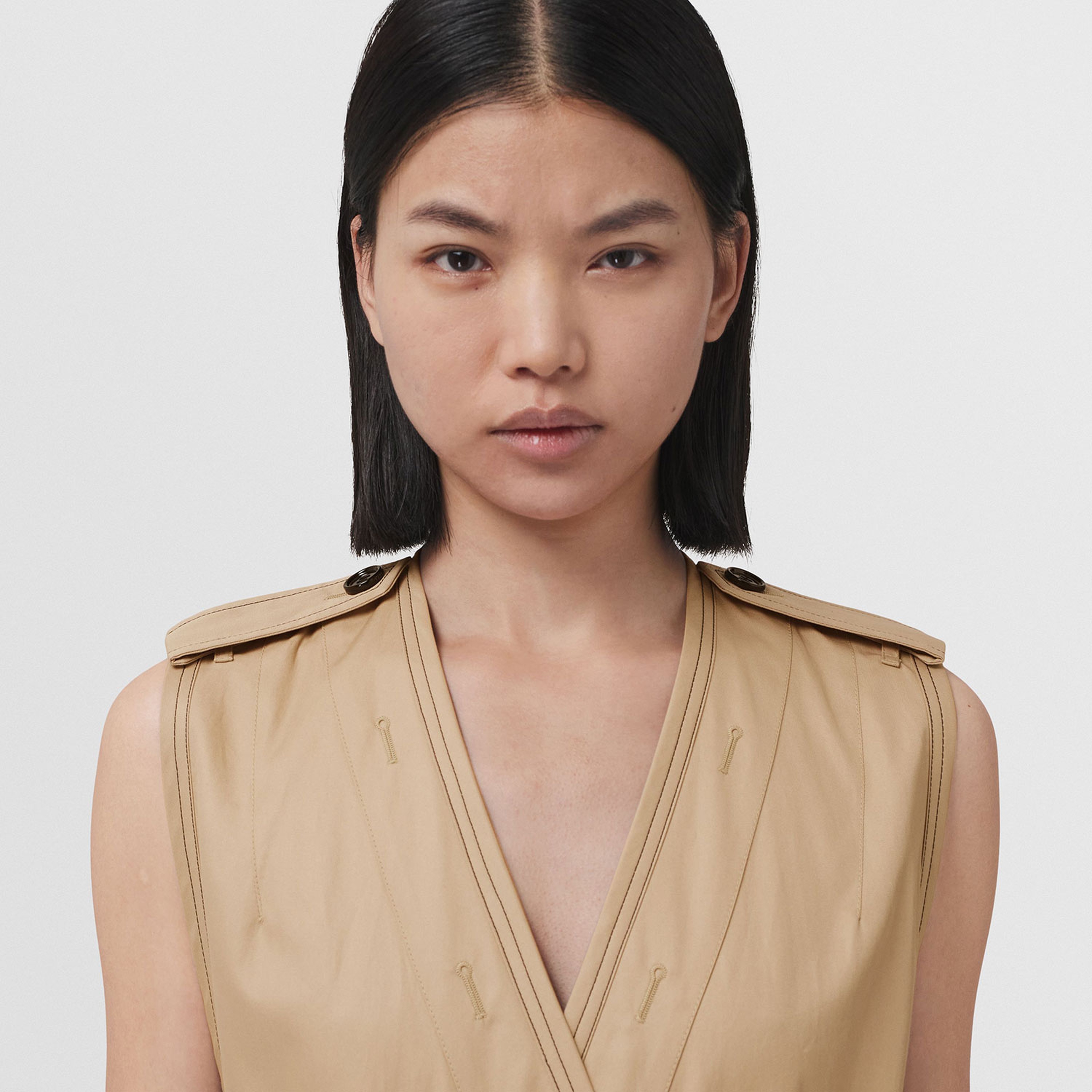 Burberry Kadın Bej Elbise