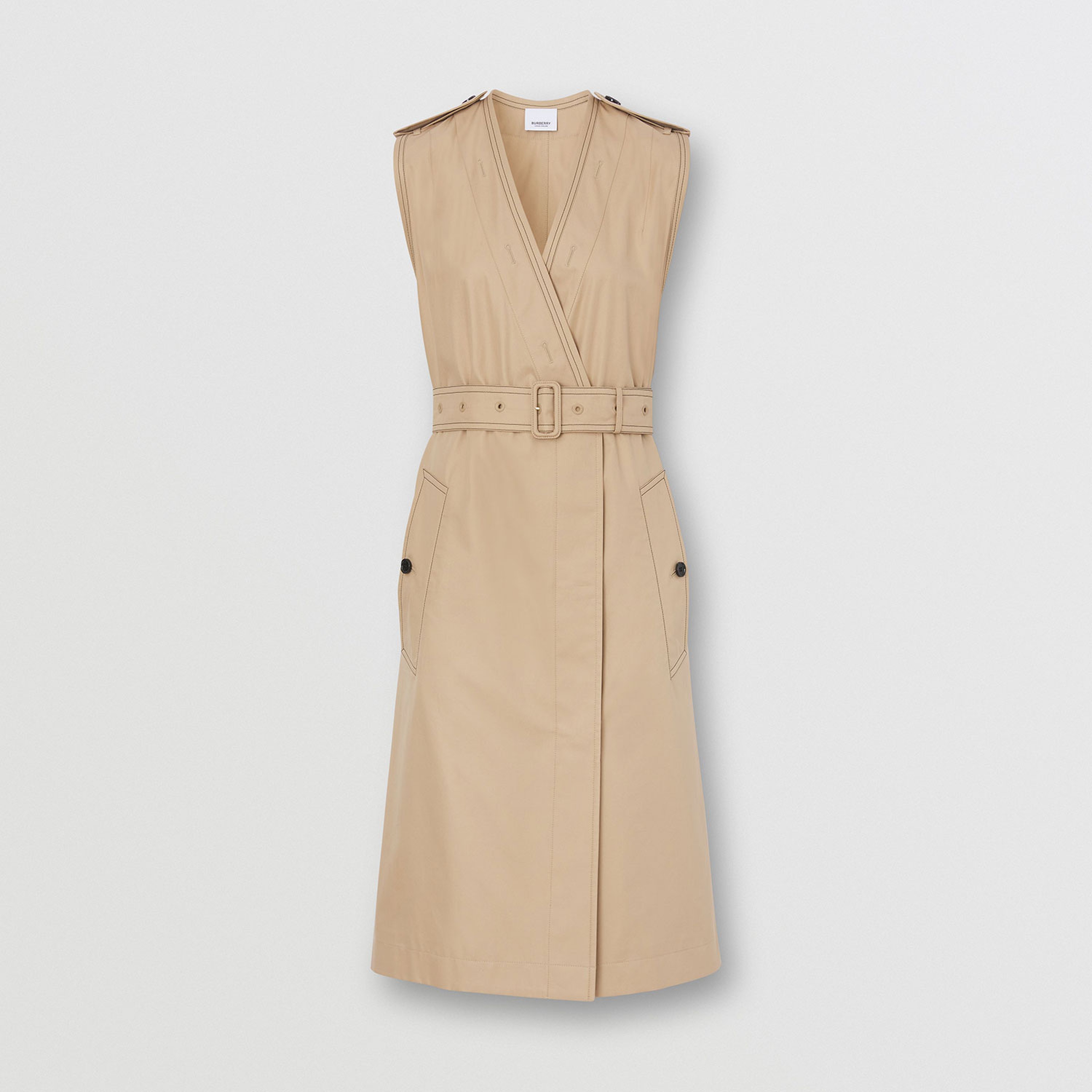 Burberry Kadın Bej Elbise