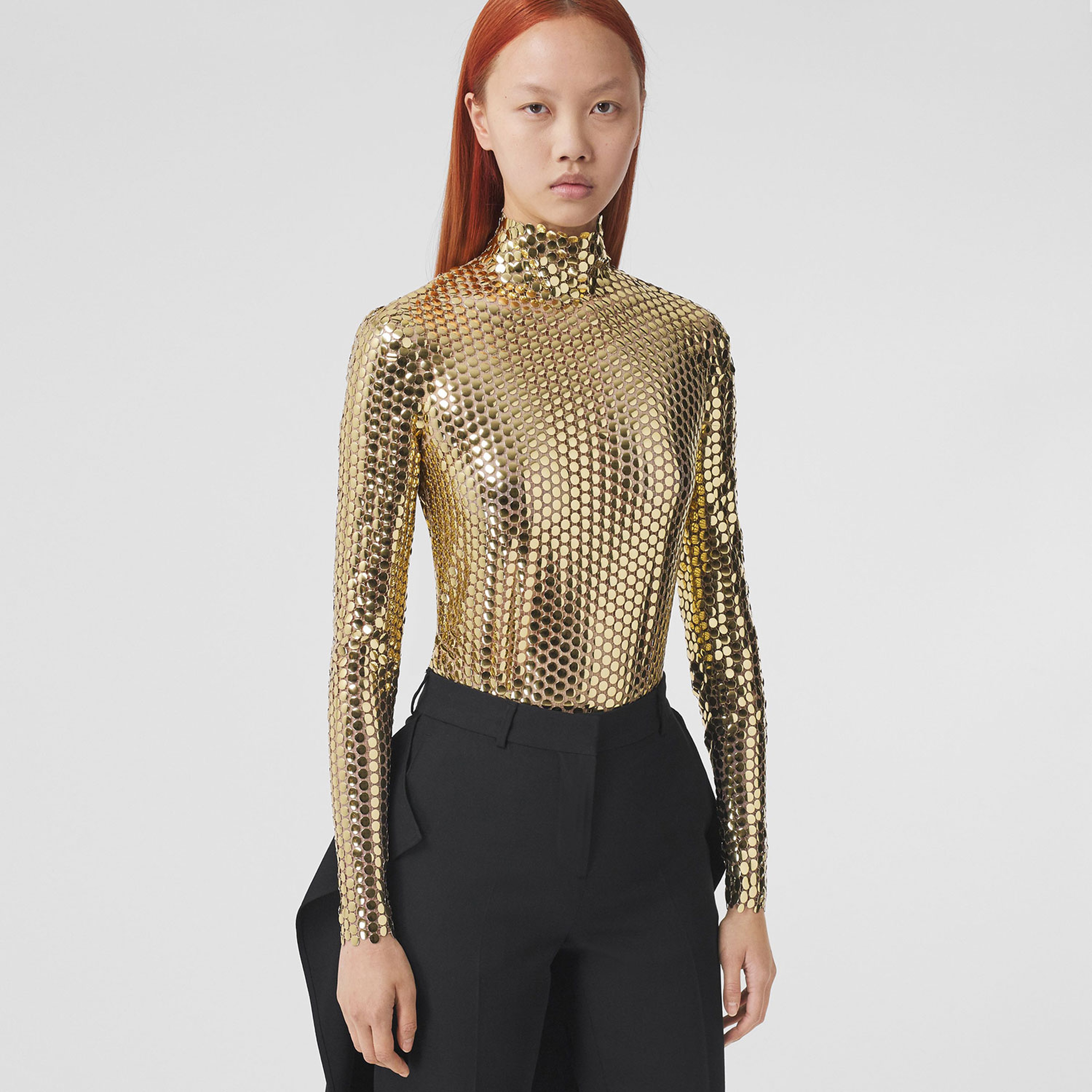 Burberry Kadın Altın T-shirt