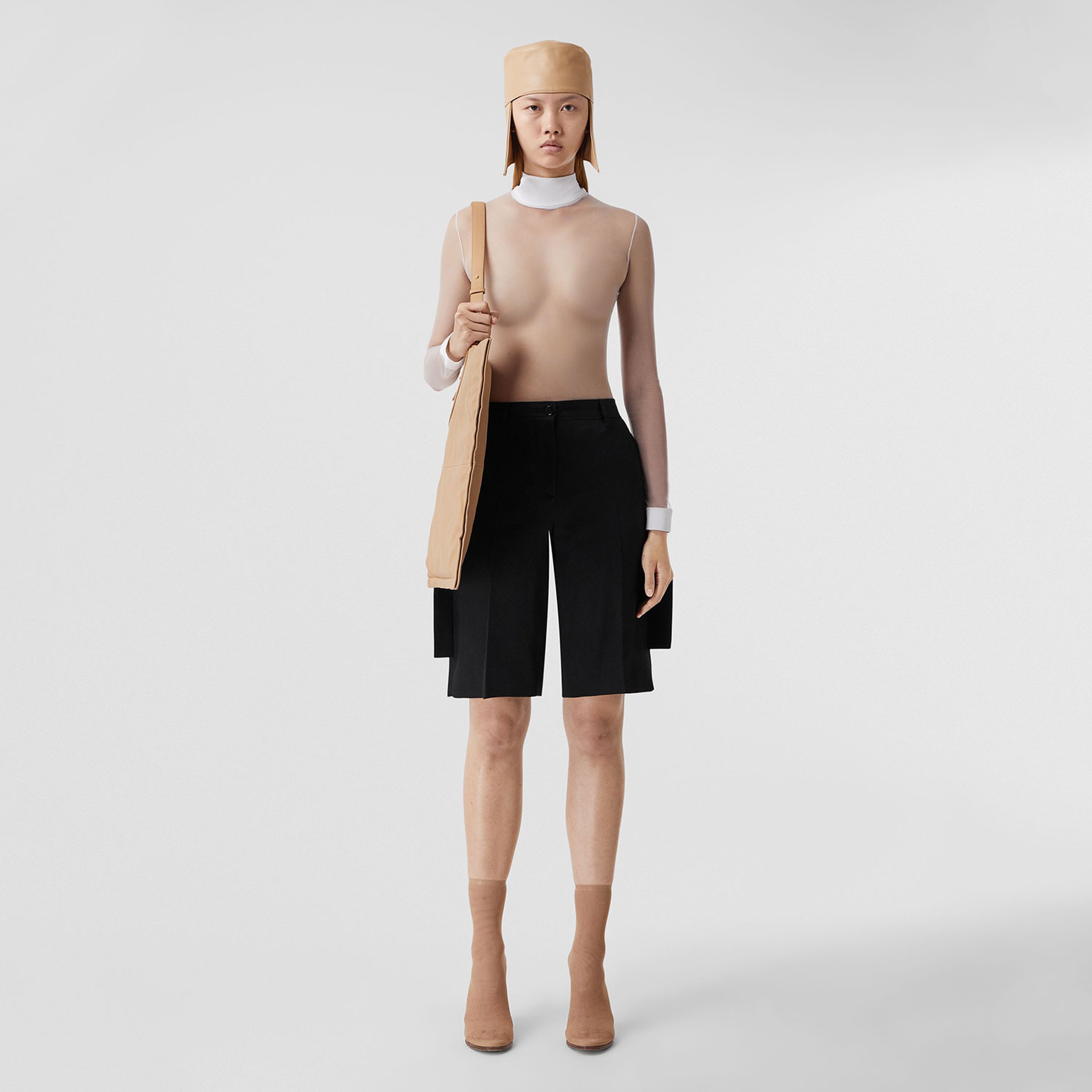 Burberry Kadın Beyaz T-shirt