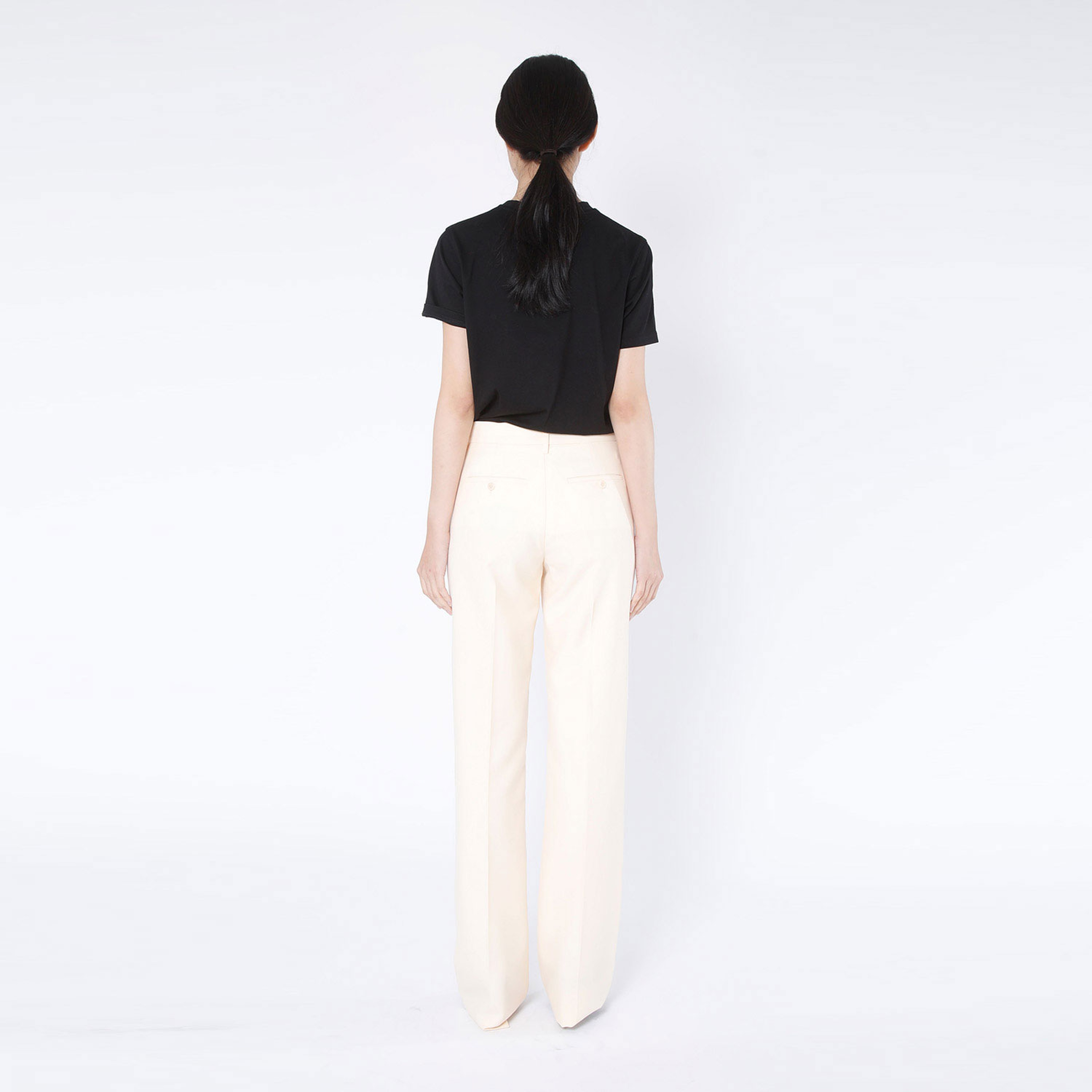 Burberry Kadın Bej Pantolon