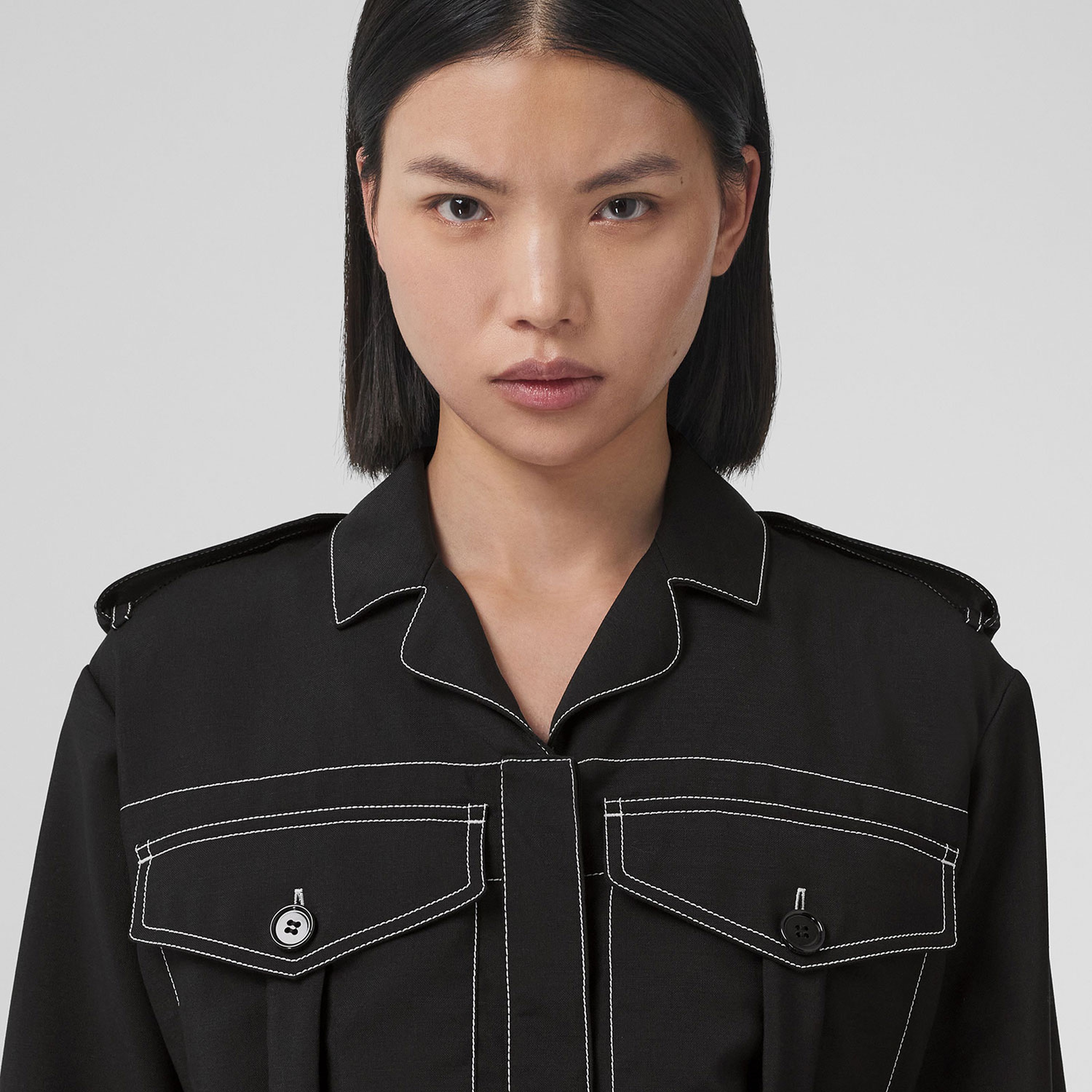 Burberry Kadın Siyah Pantolon