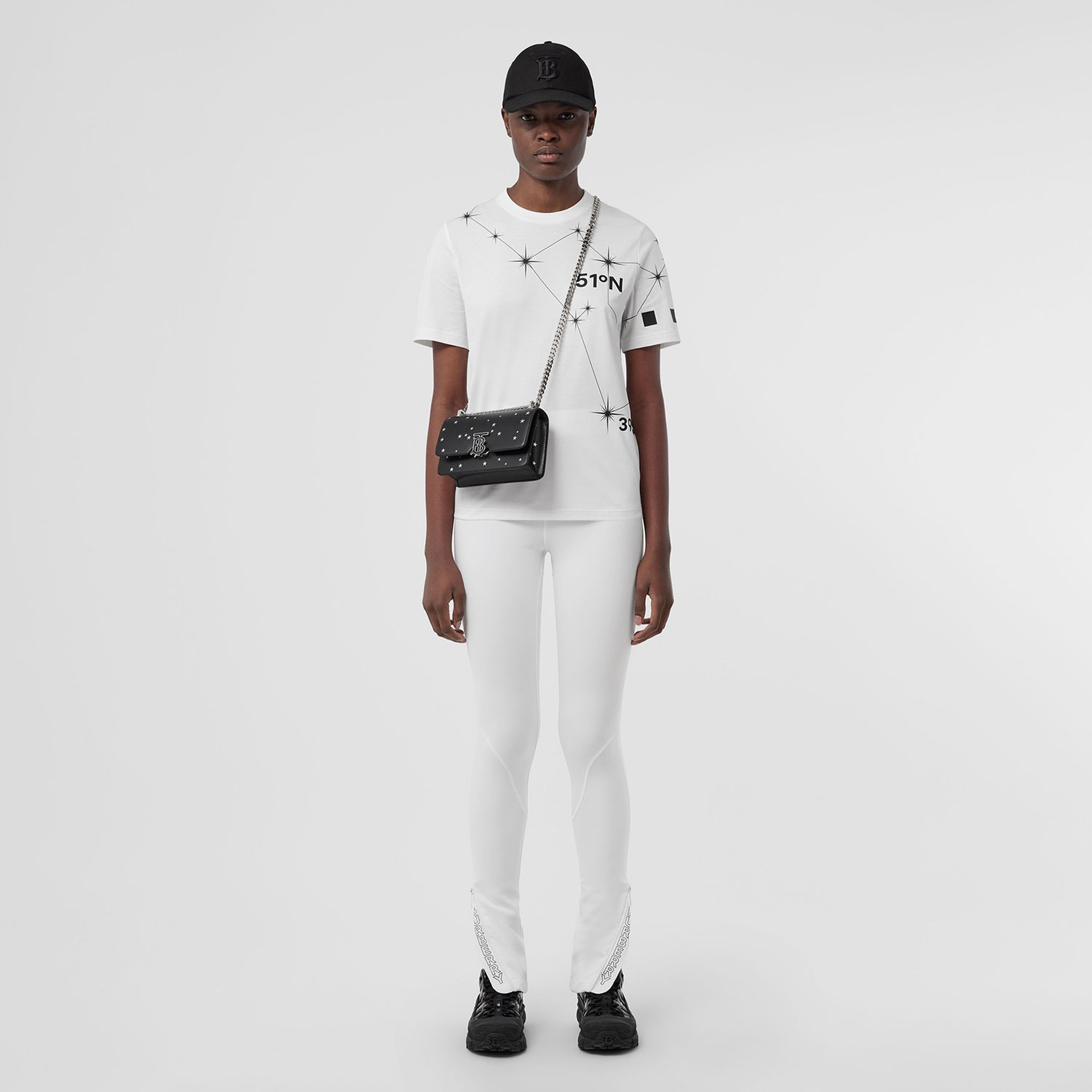 Burberry Kadın Beyaz T-Shirt