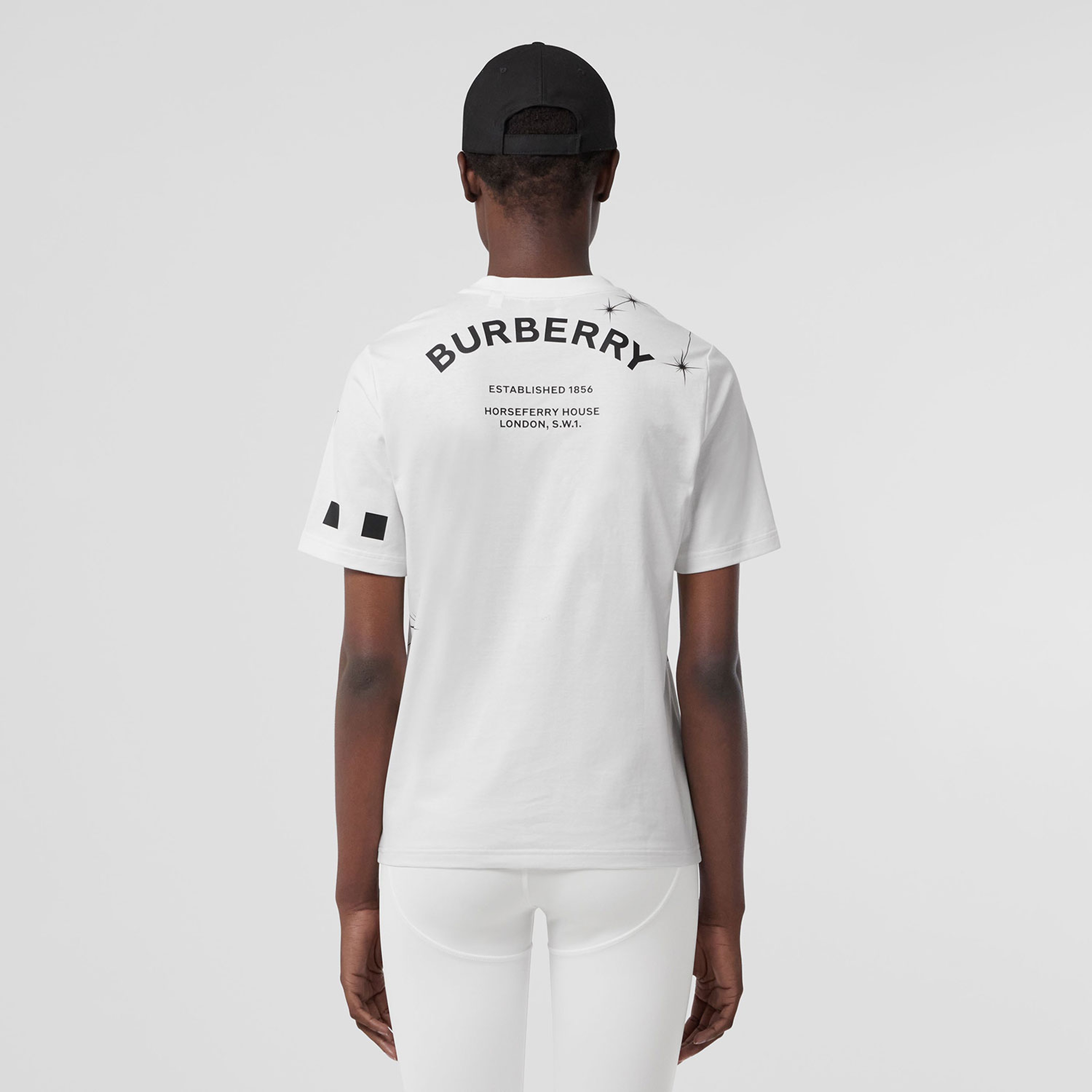 Burberry Kadın Beyaz T-Shirt