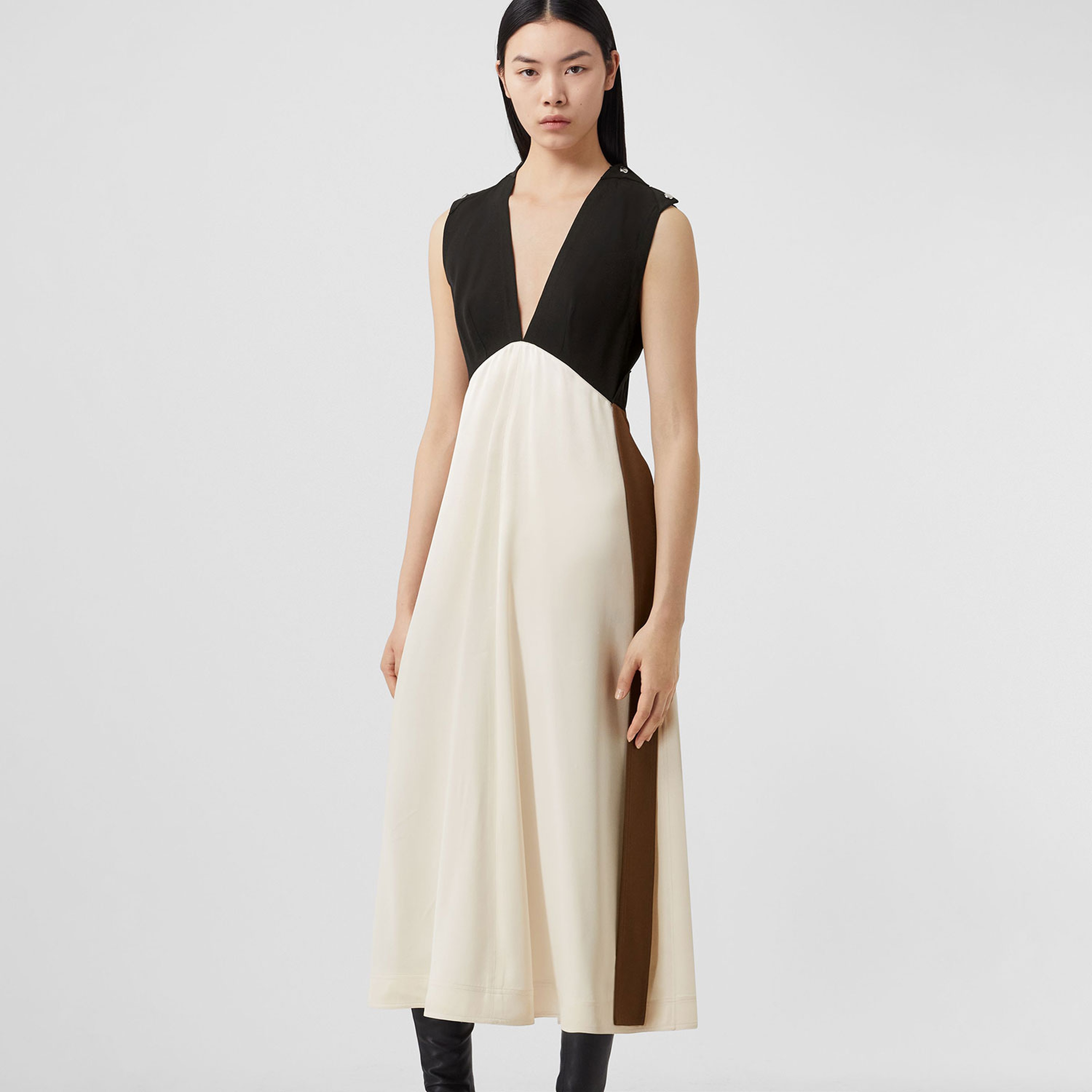 Burberry Kadın Siyah Elbise