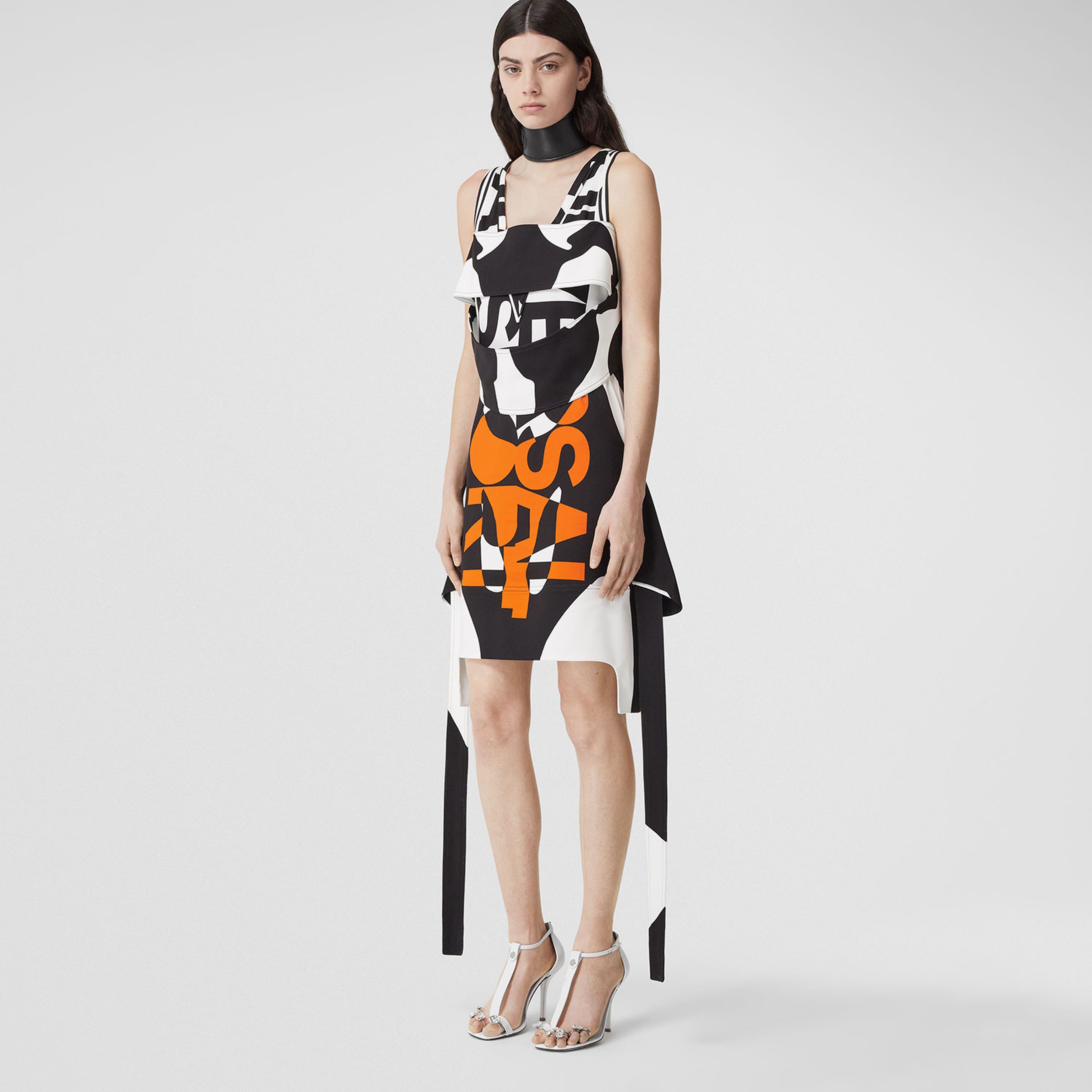 Burberry Kadın Turuncu Elbise