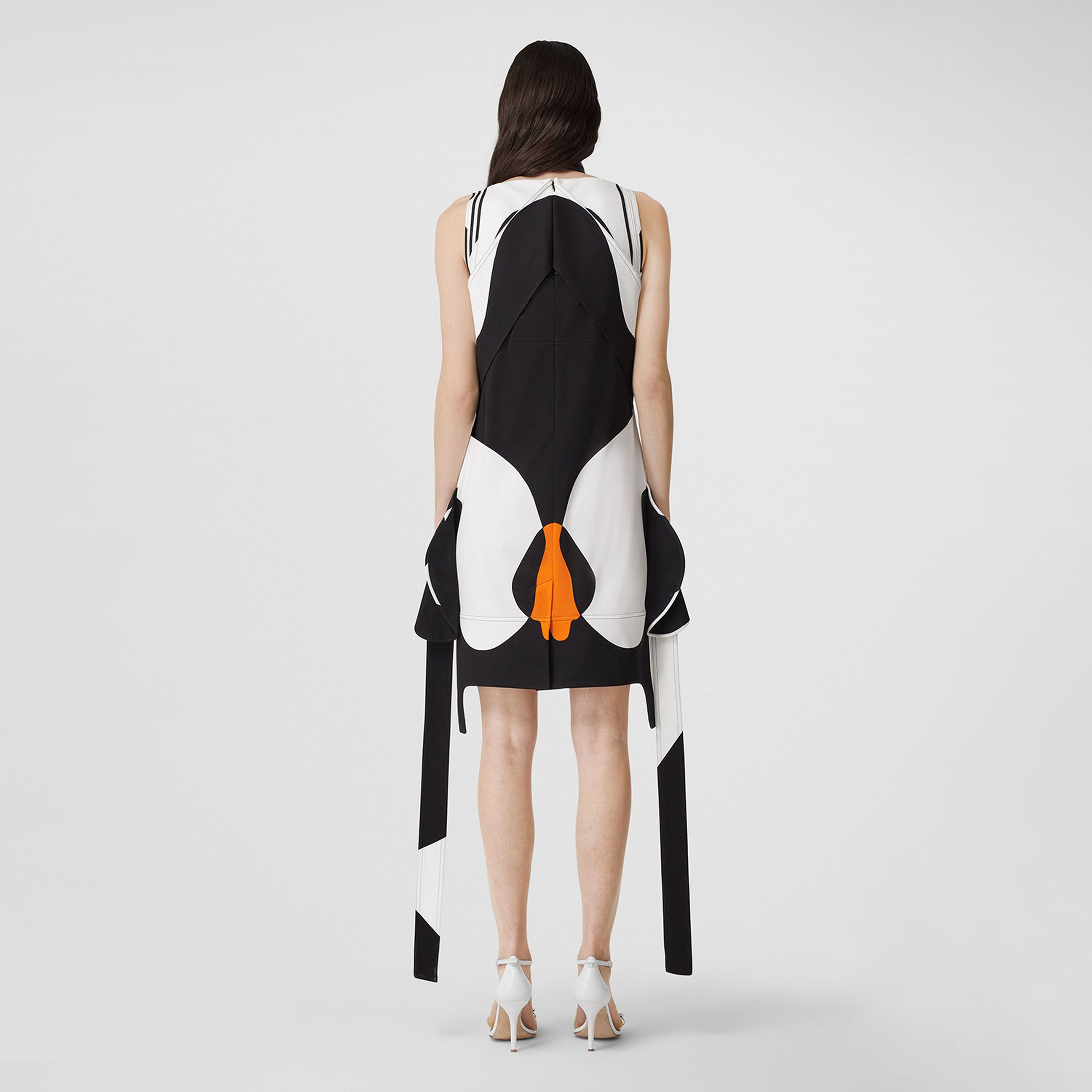 Burberry Kadın Turuncu Elbise