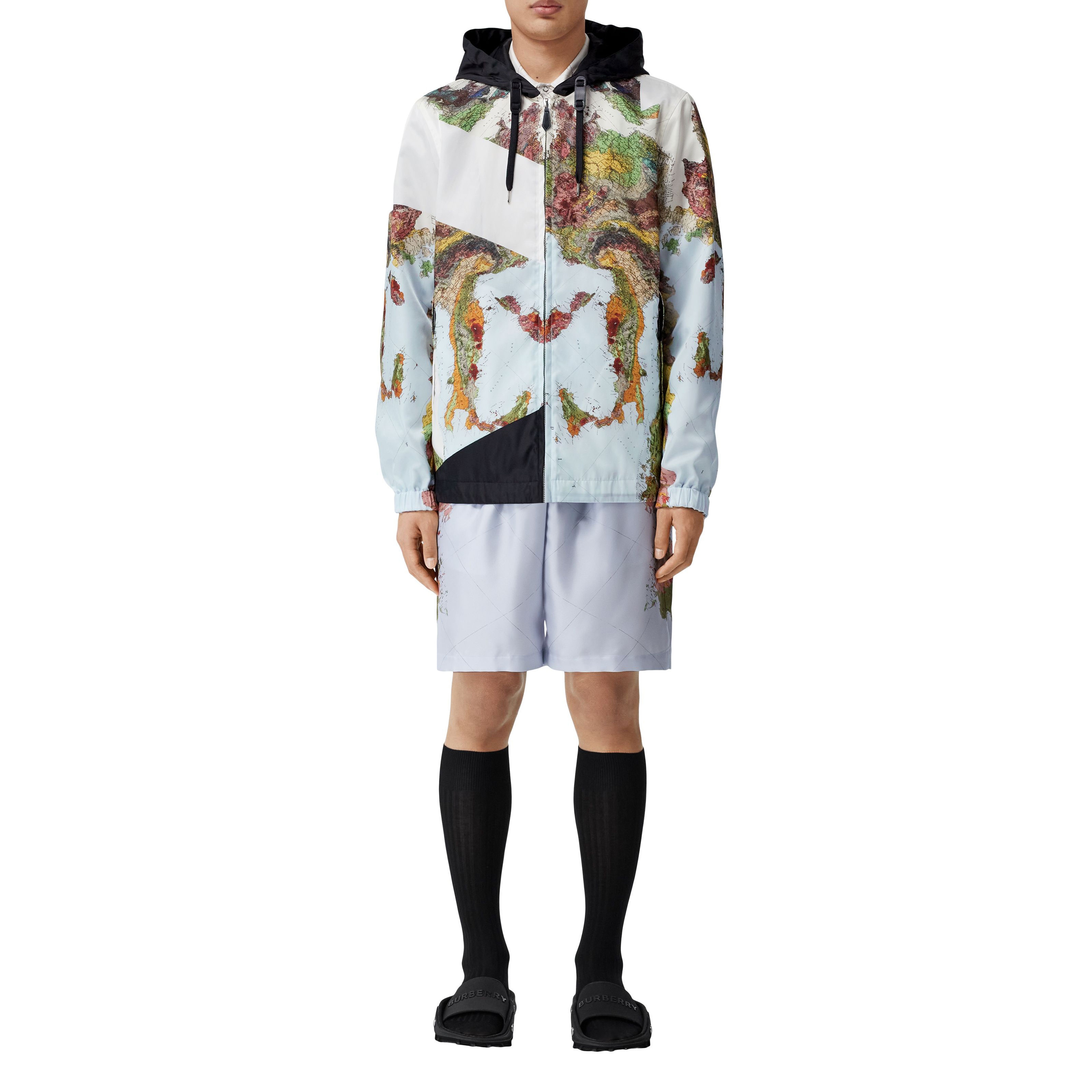 Burberry Erkek Mavi Mont