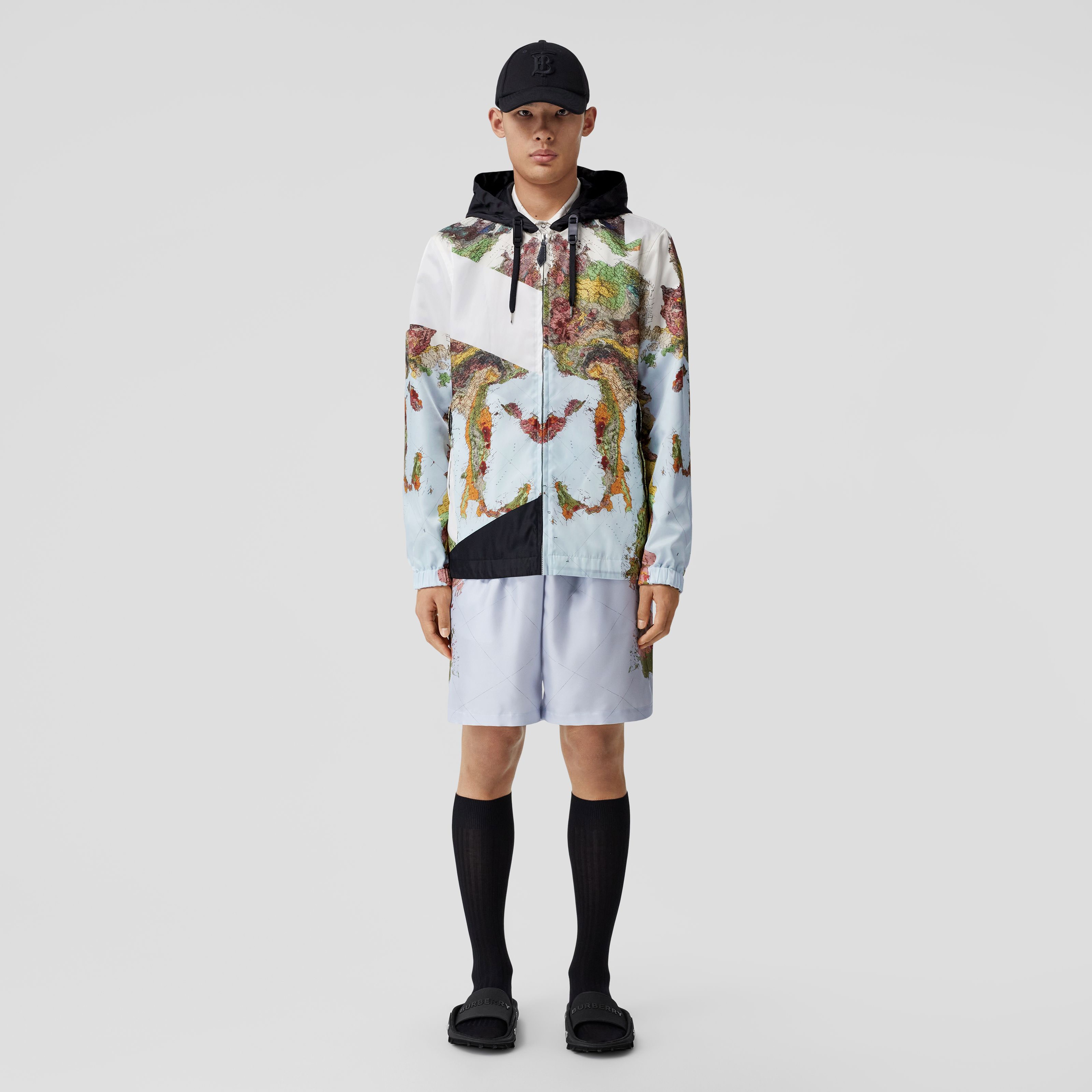 Burberry Erkek Mavi Mont