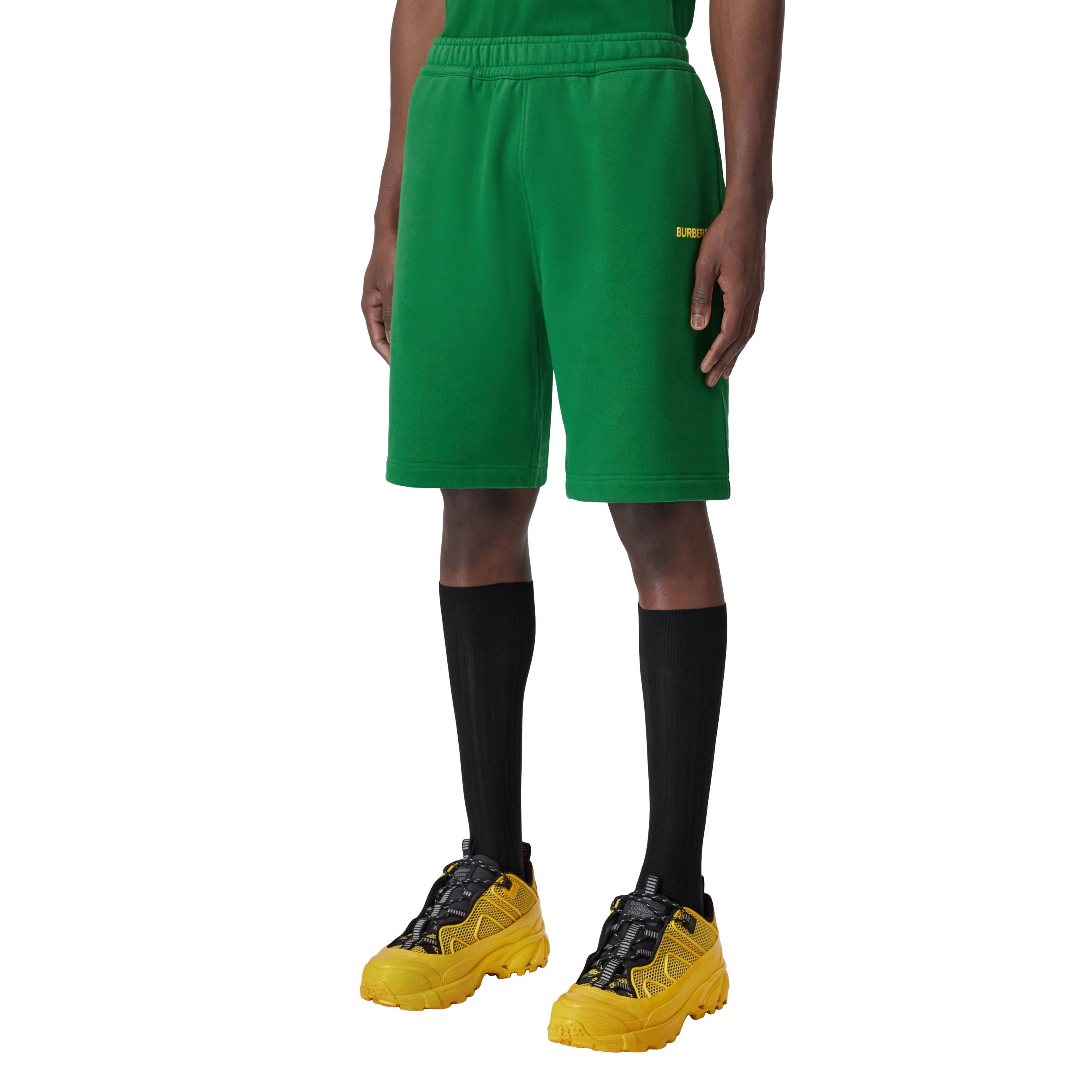Burberry Erkek Yeşil Şort