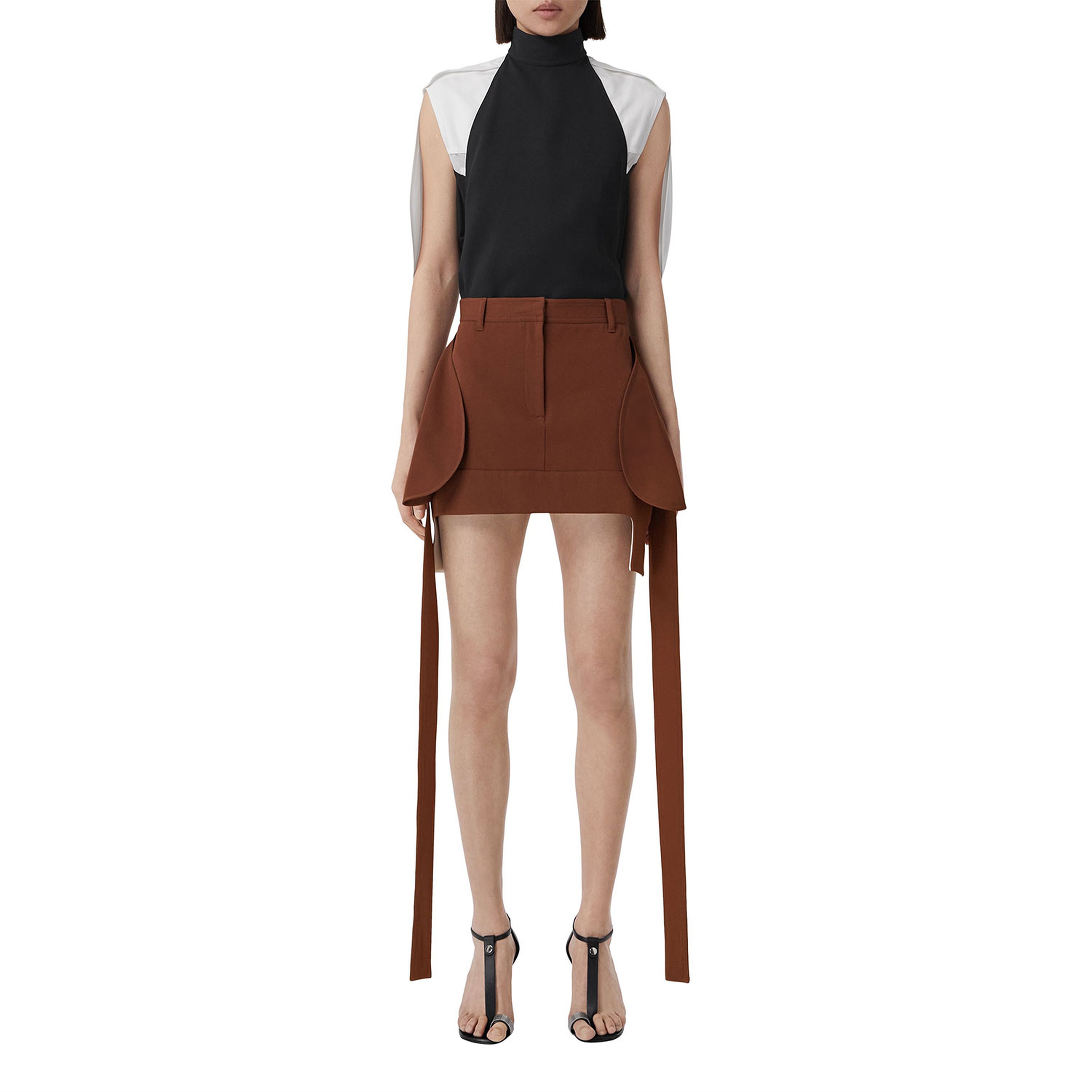 Burberry Kadın Kahverengi Etek
