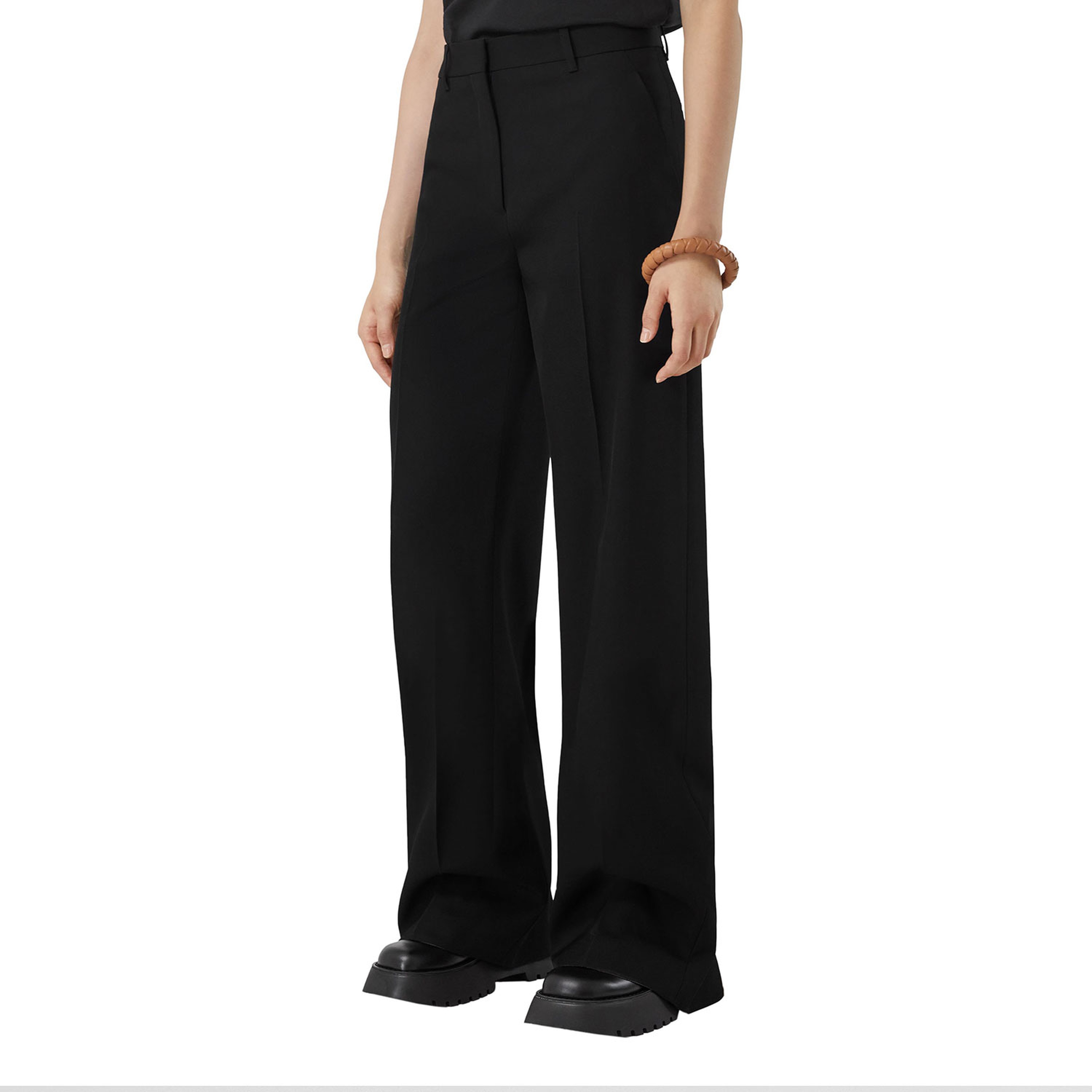 Burberry Kadın Siyah Pantolon