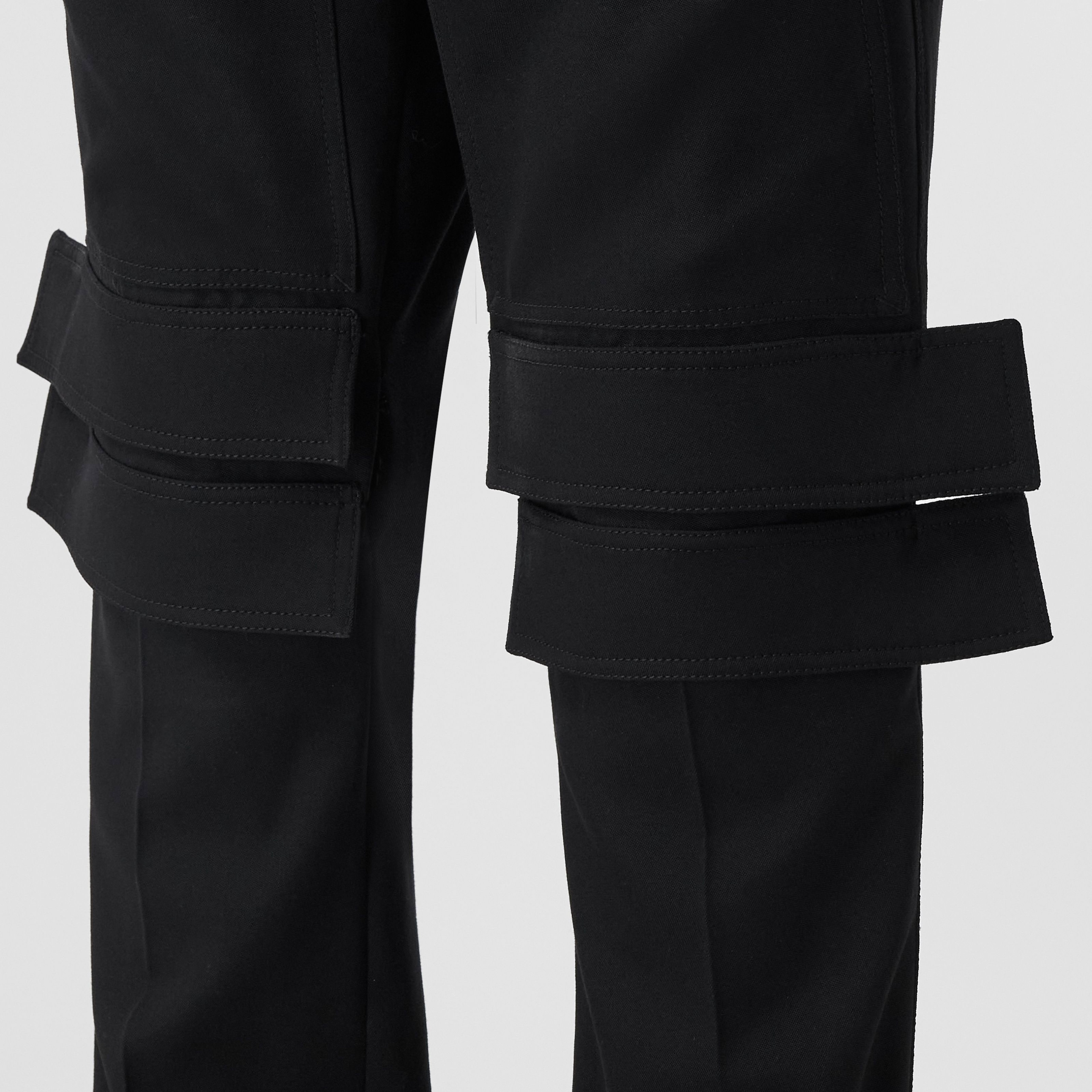 Burberry Erkek Siyah Pantolon