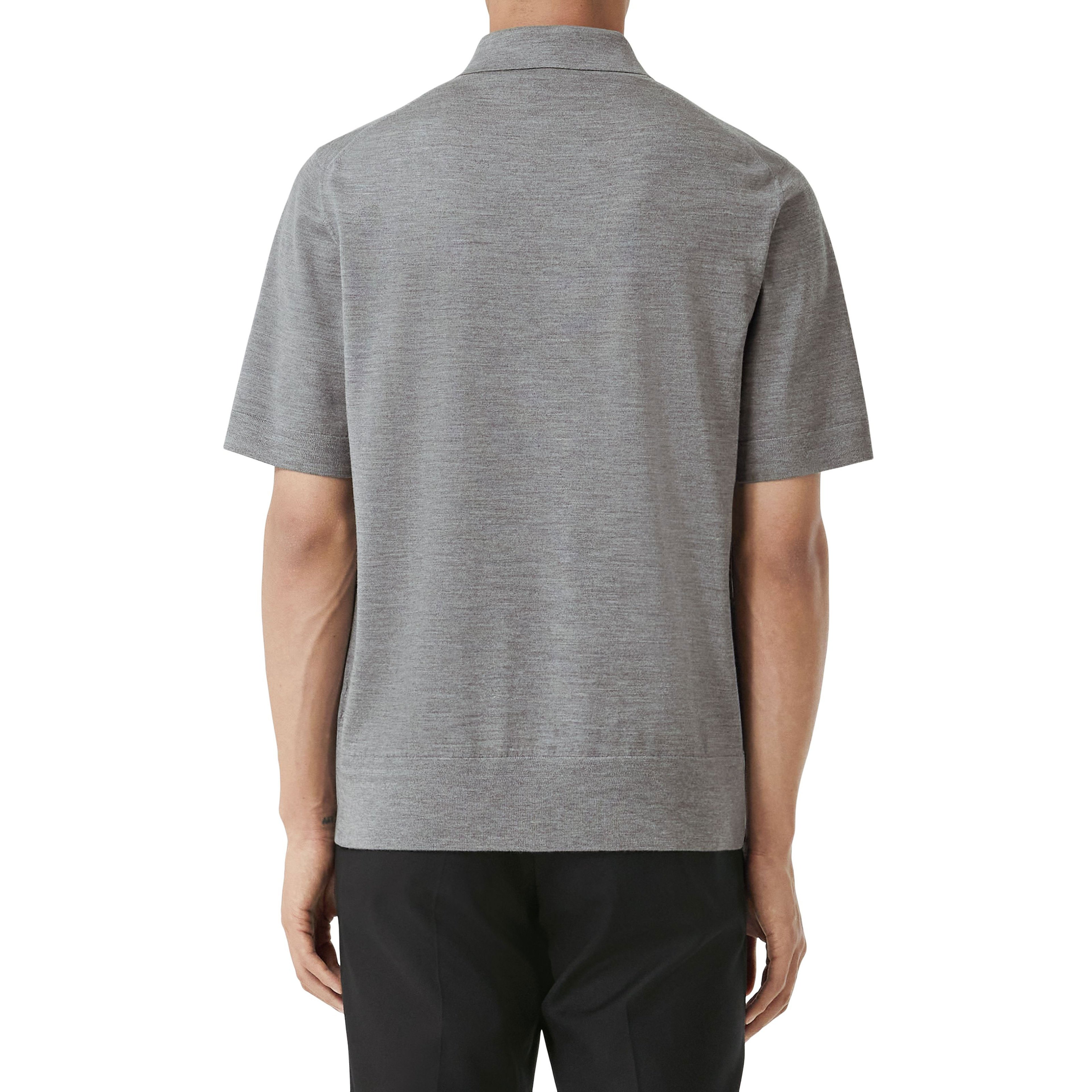 Burberry Erkek Gri Triko