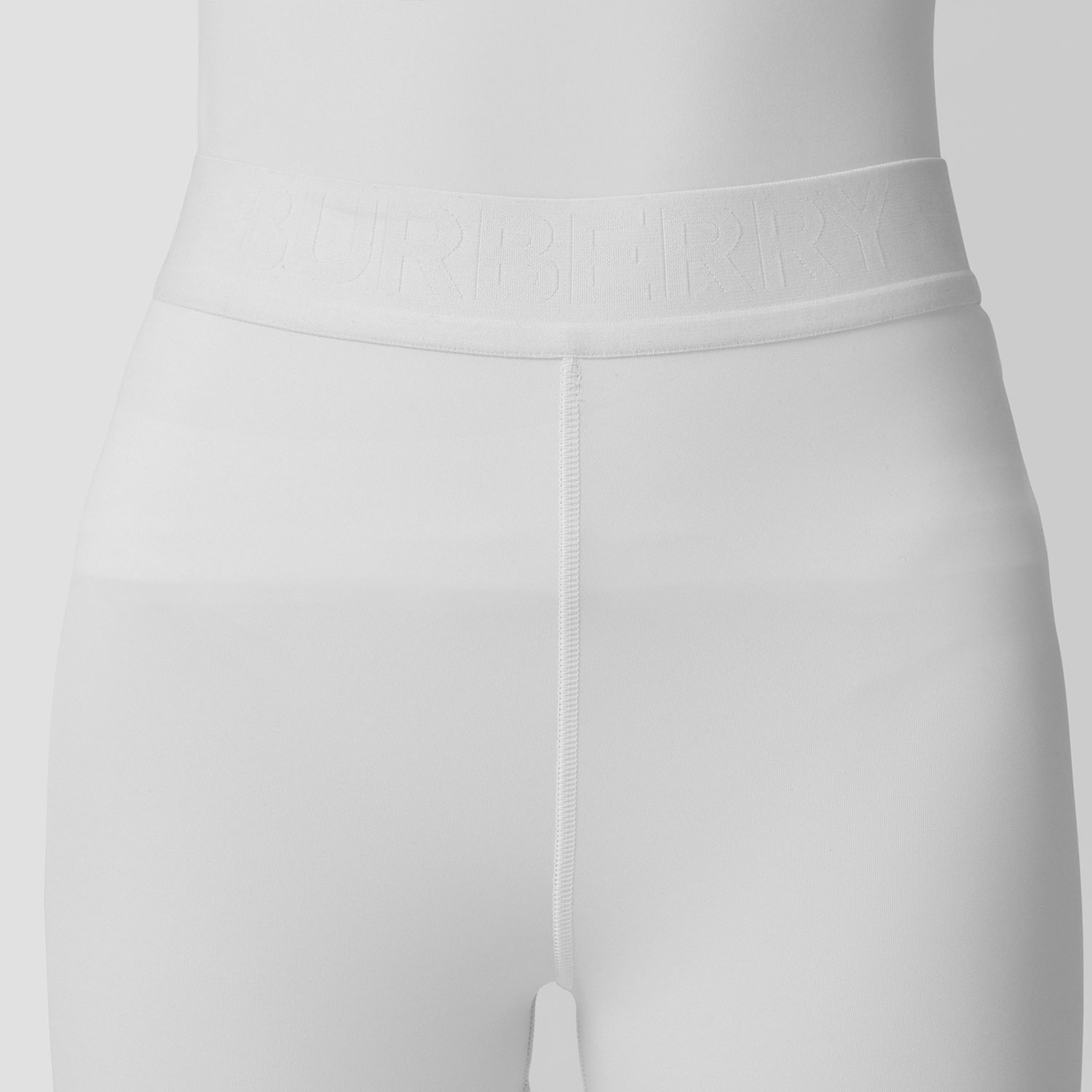 Burberry Kadın Beyaz Tayt