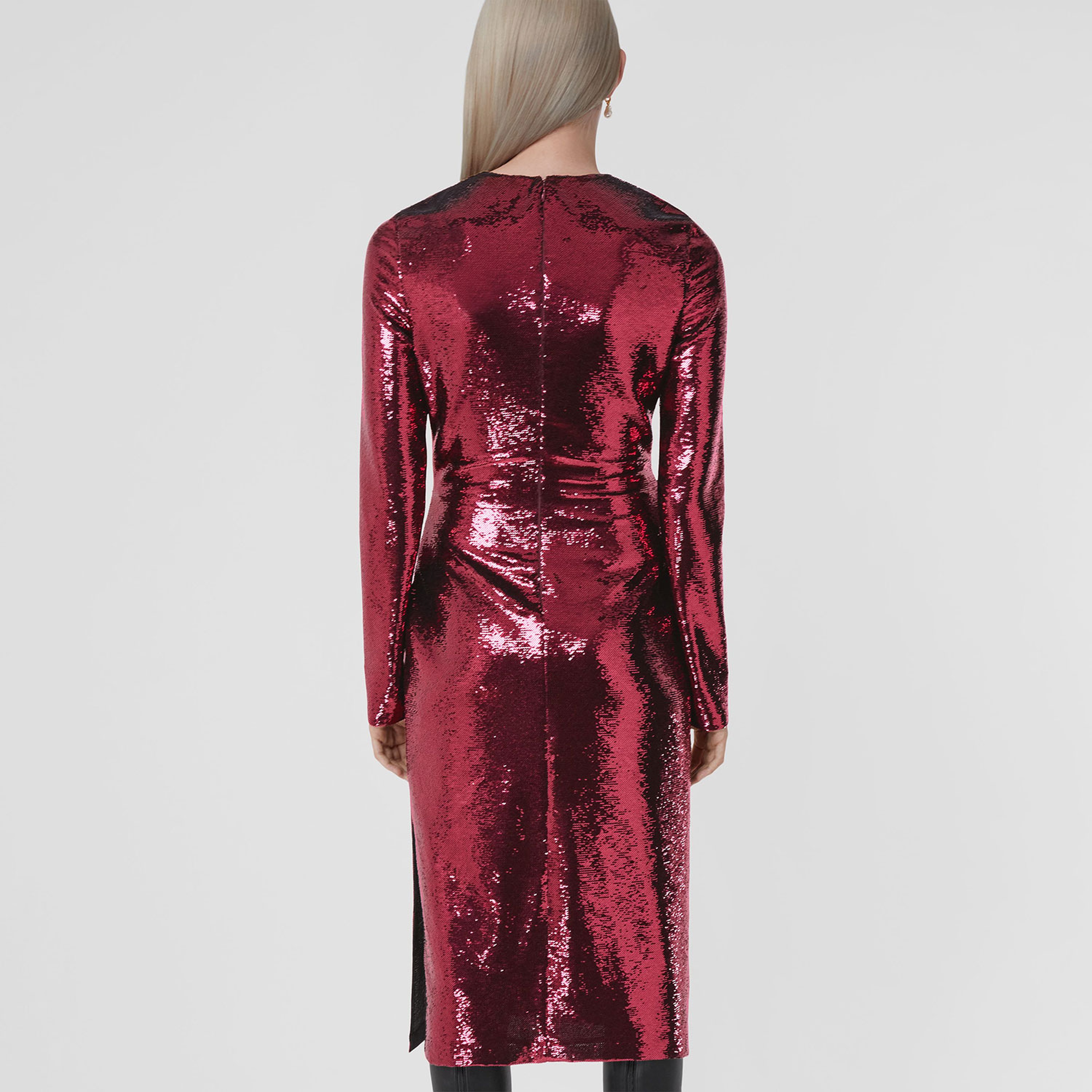 Burberry Kadın Antrasit Elbise