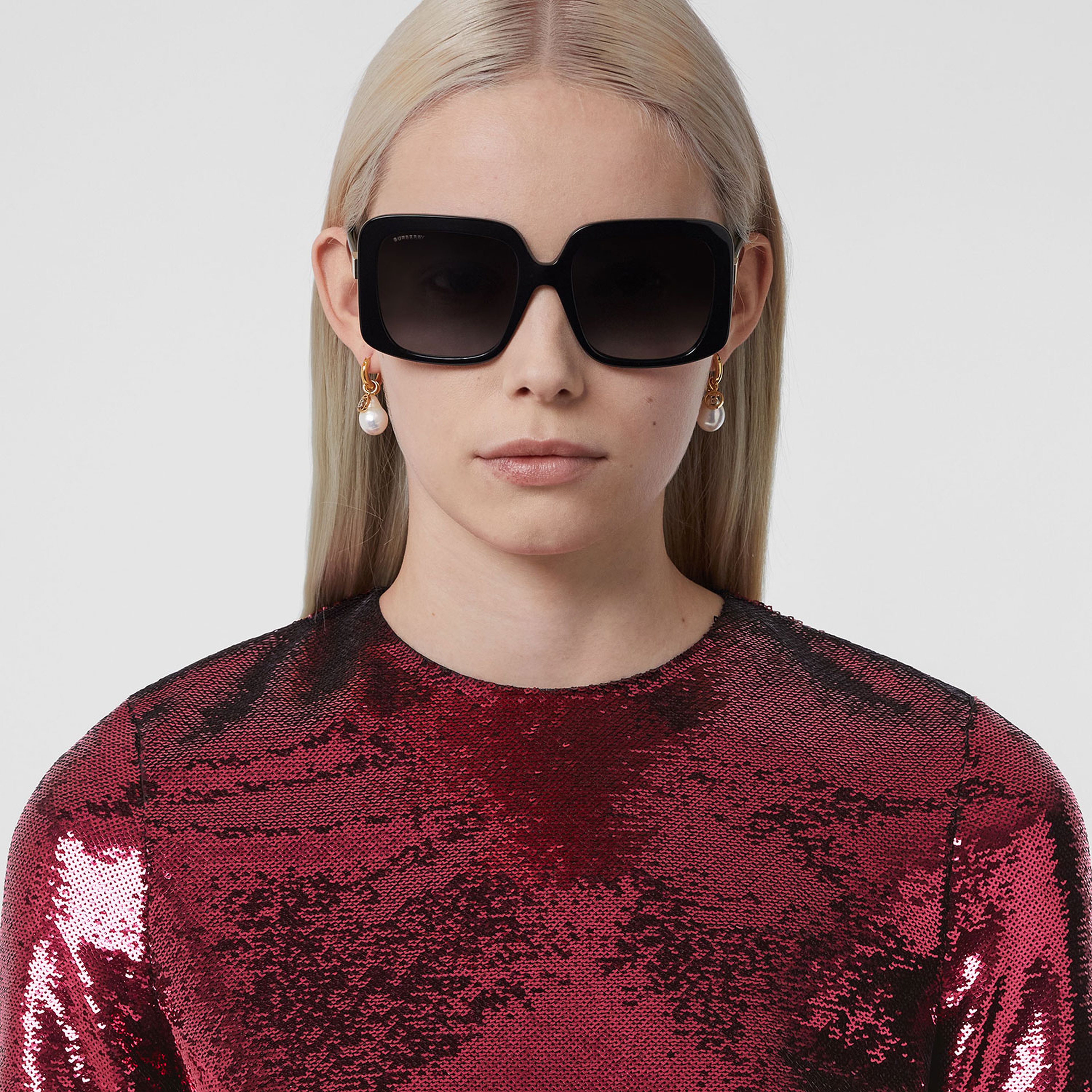 Burberry Kadın Antrasit Elbise