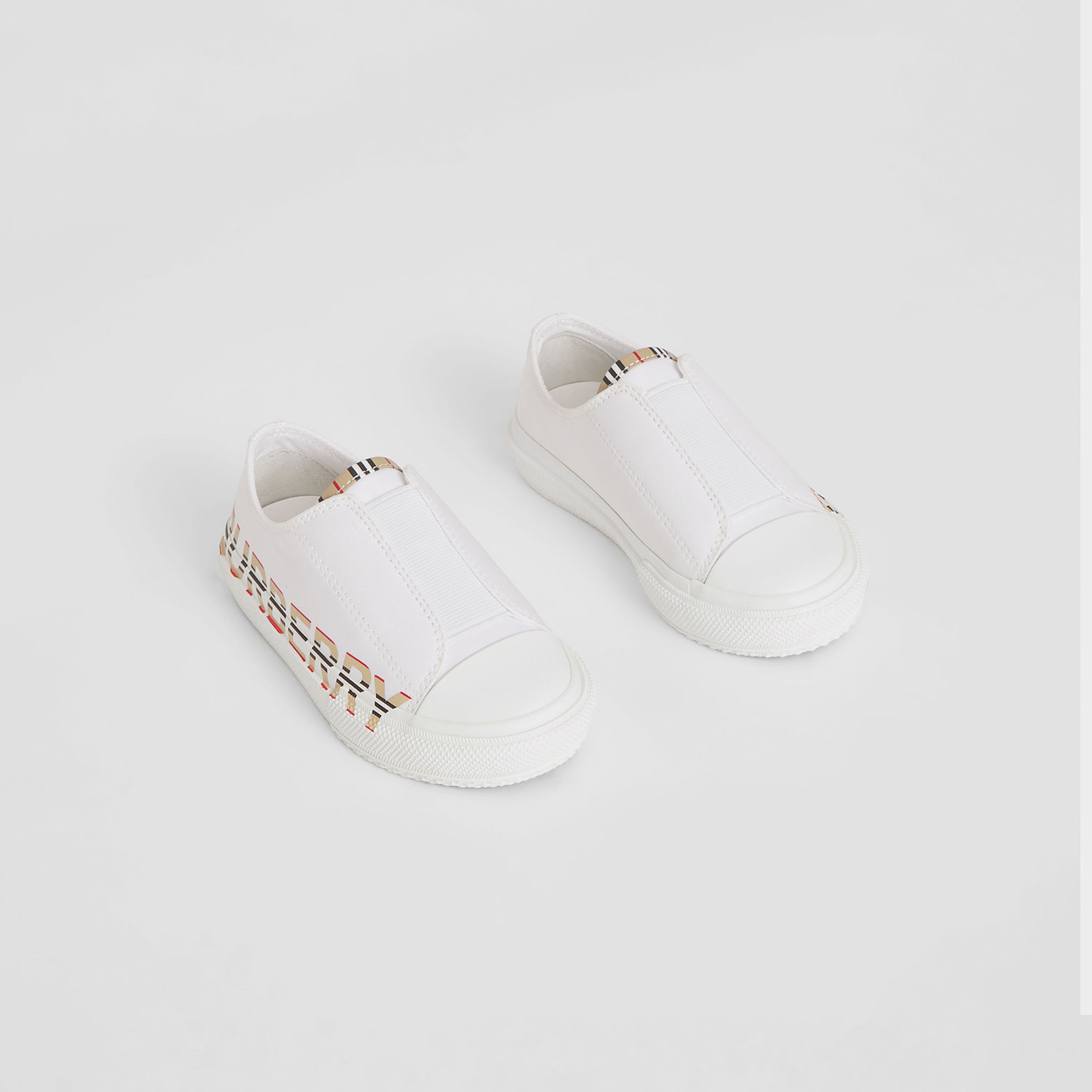 Burberry Çocuk Beyaz Sneaker
