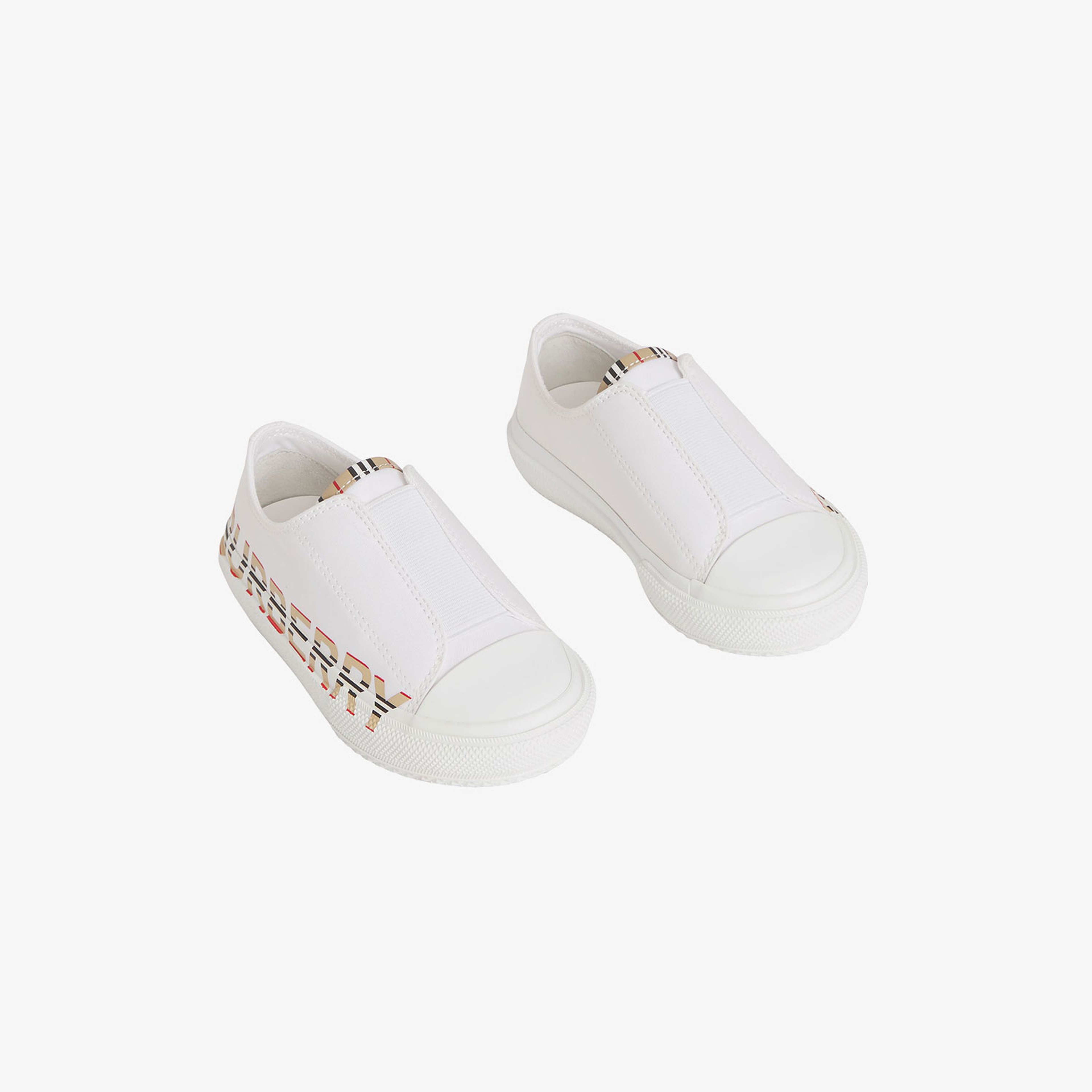 Burberry Çocuk Beyaz Sneaker