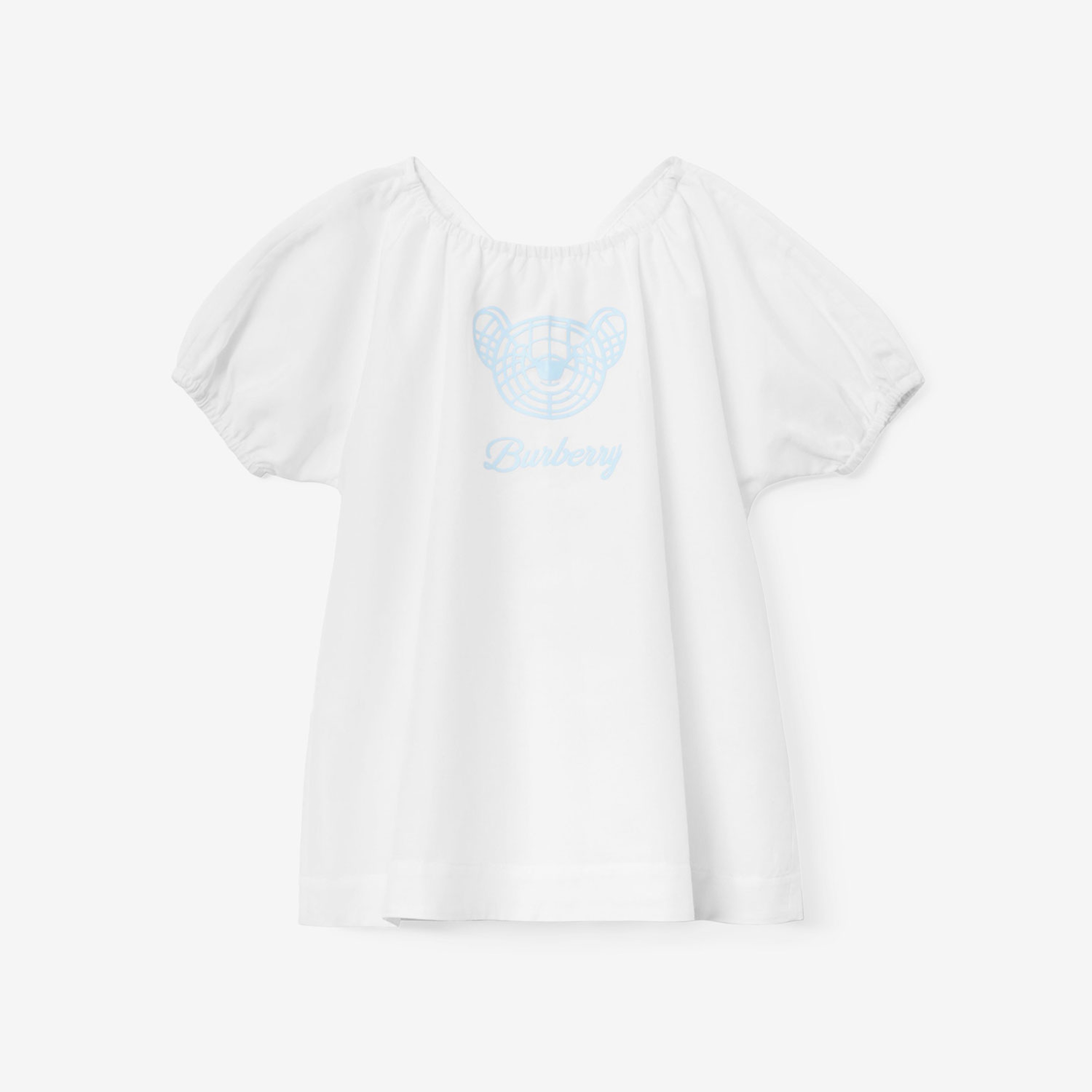 Burberry Çocuk Beyaz Elbise