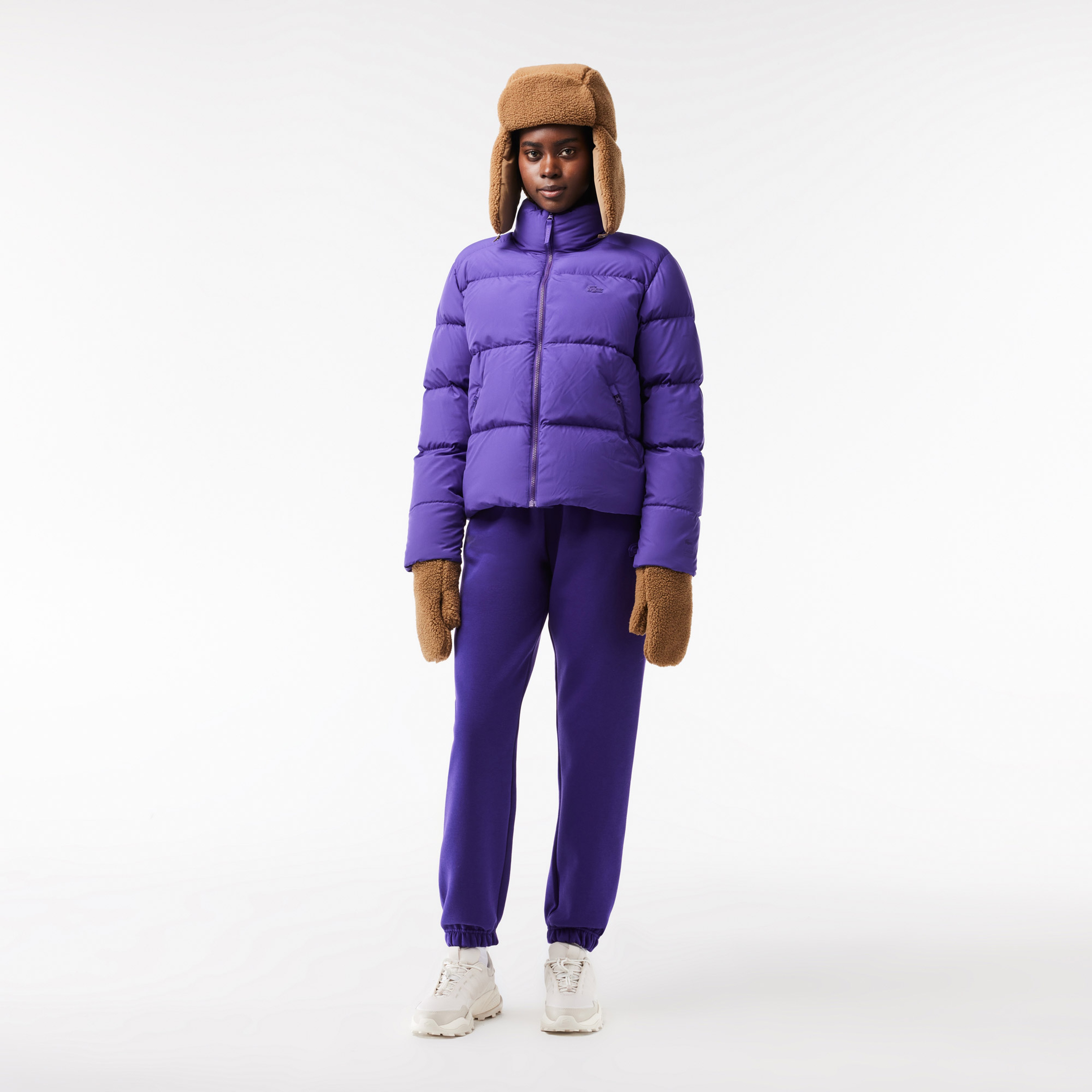 Kadın Jogger Mor Eşofman Altı