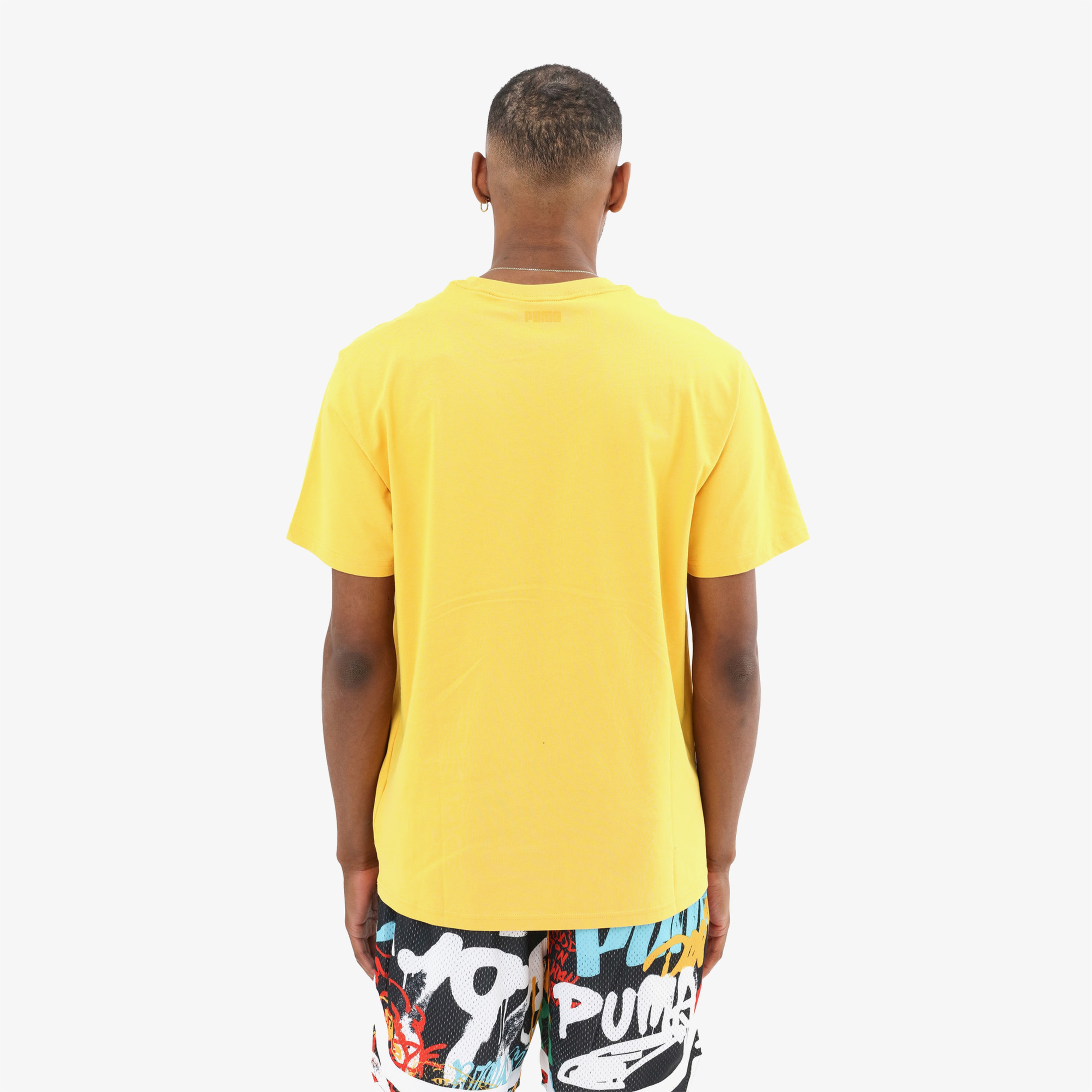 Puma Showcase Erkek Sarı T-Shirt
