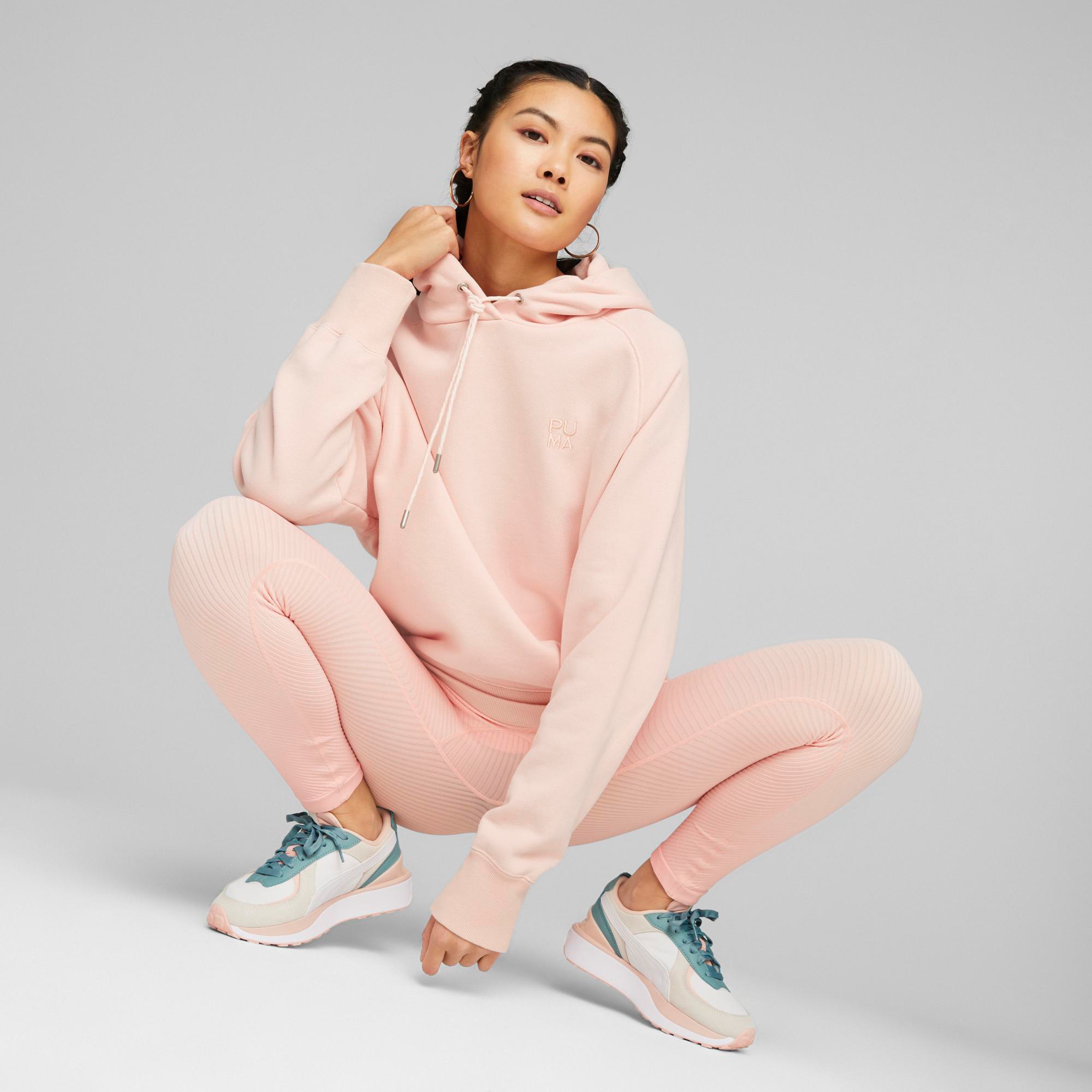 Puma Infuse Kadın Pembe Hoodie