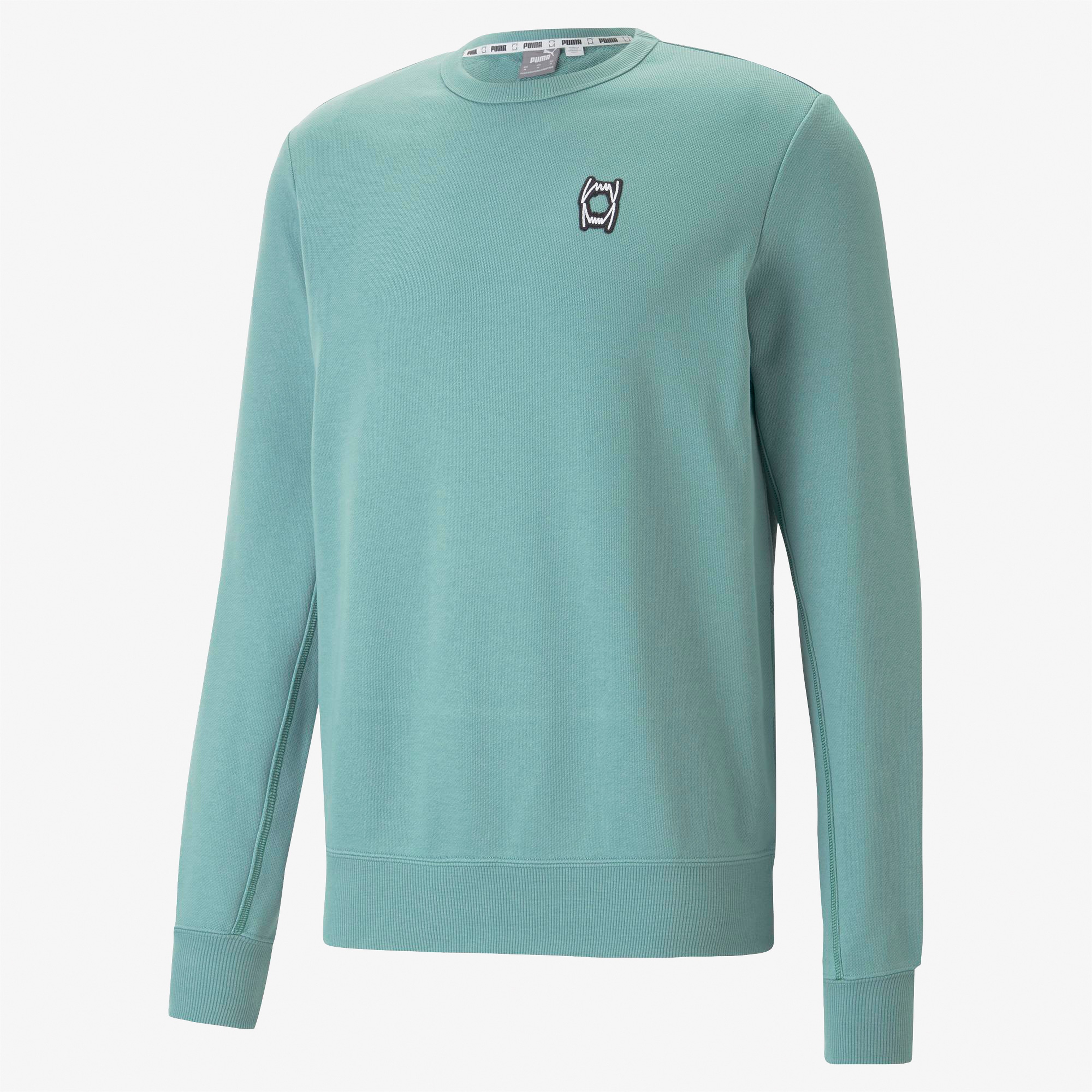 Puma Pivot Crew EMB Erkek Yeşil Sweatshirt