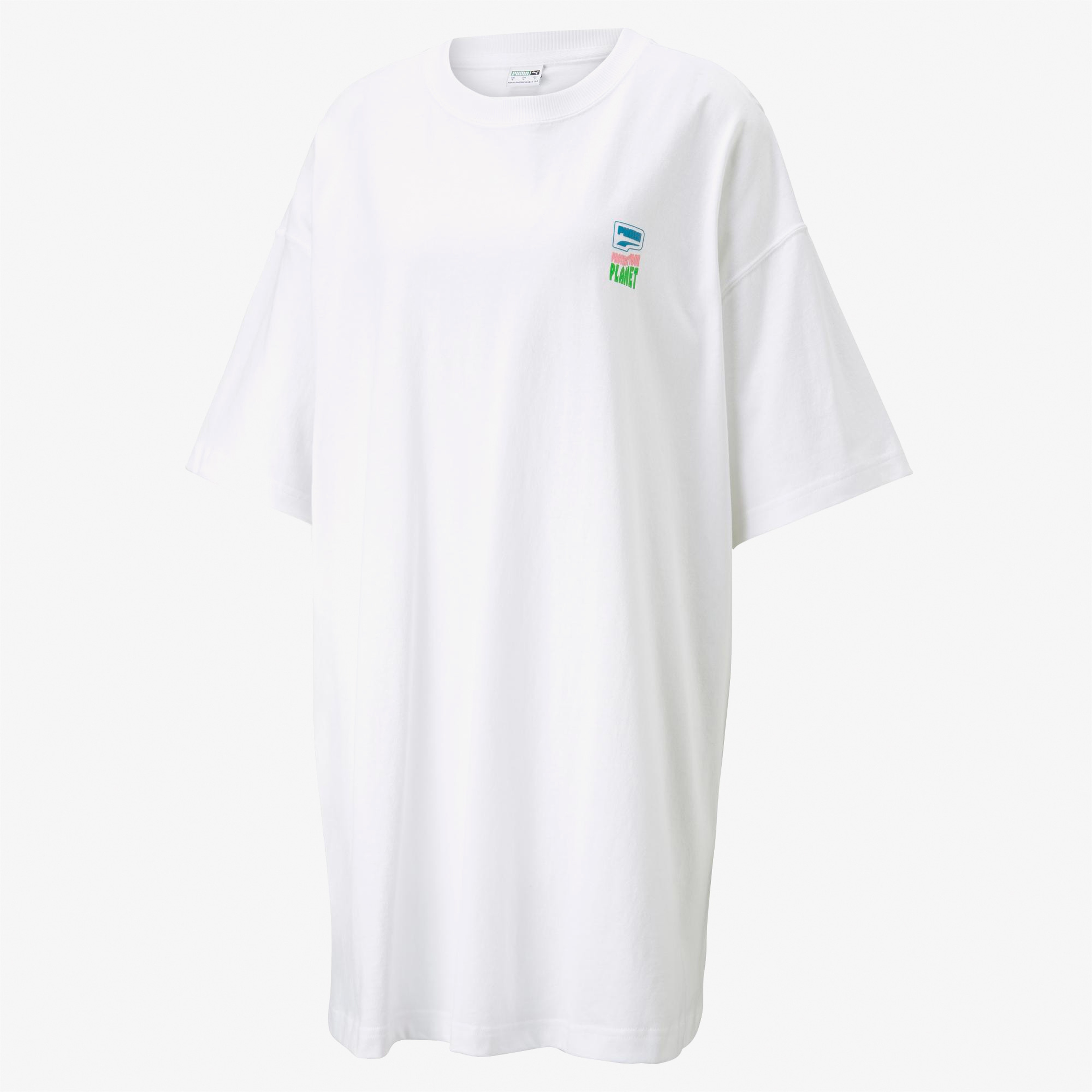 Puma Downtown Graphic Kadın Beyaz Elbise