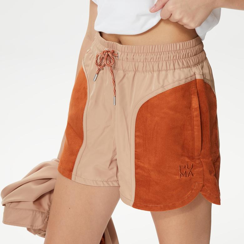 Puma Infuse Woven Kadın Bej Şort