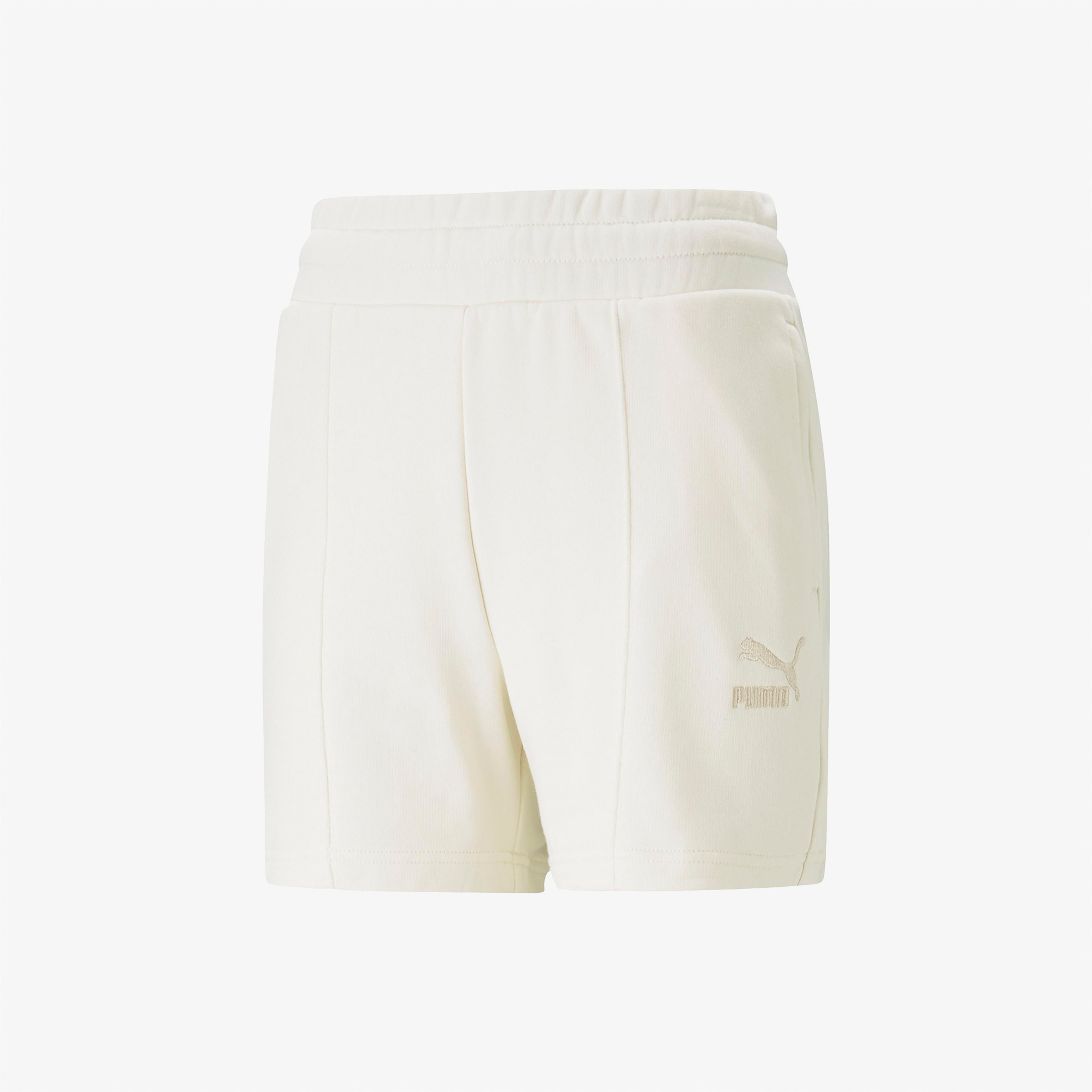 Puma Classics Kadın Beyaz Şort
