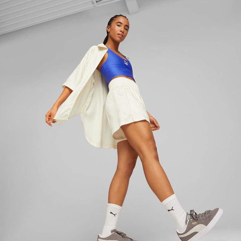 Puma T7 Kadın Beyaz Şort
