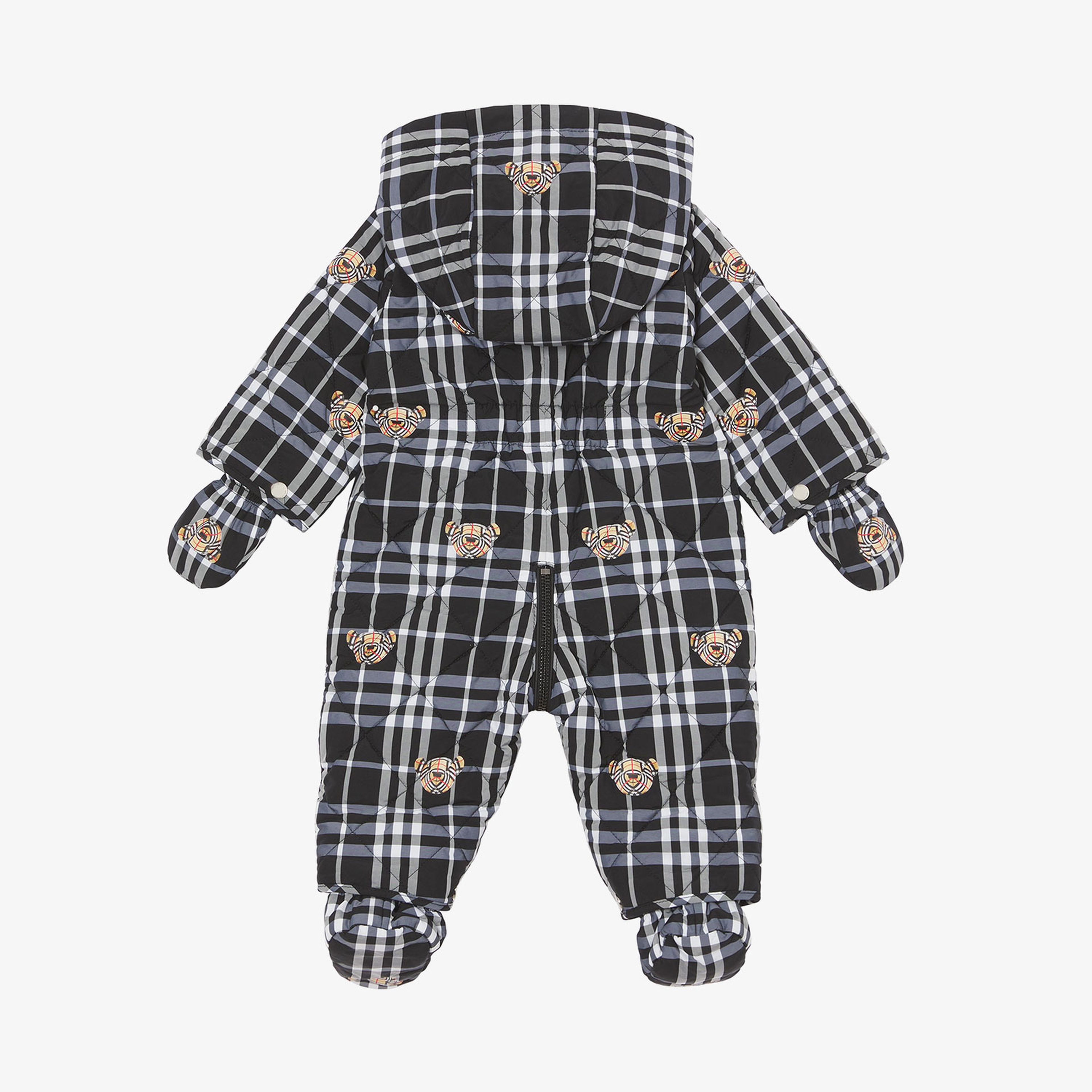 Burberry Çocuk Siyah Mont