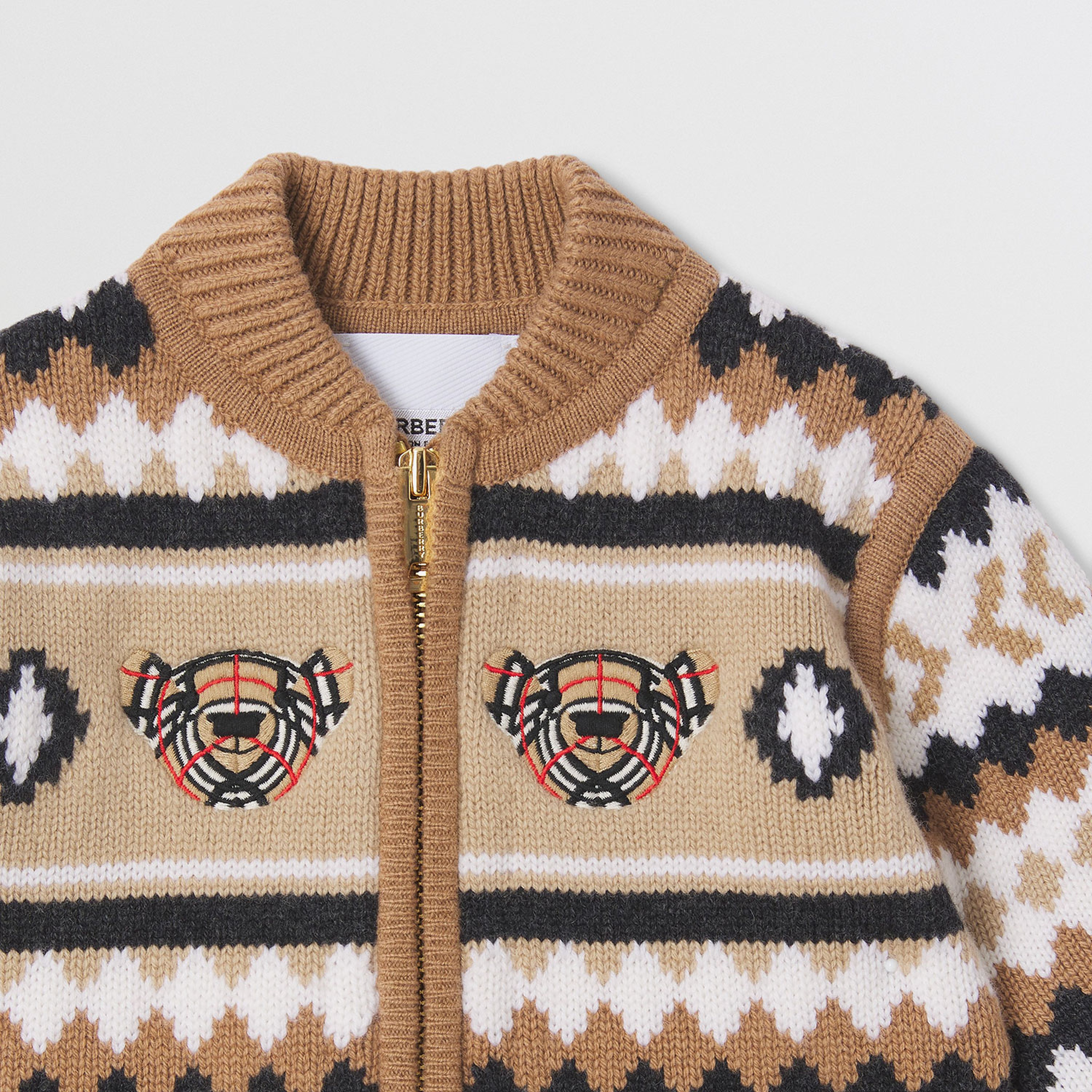 Burberry Çocuk Kahverengi Triko
