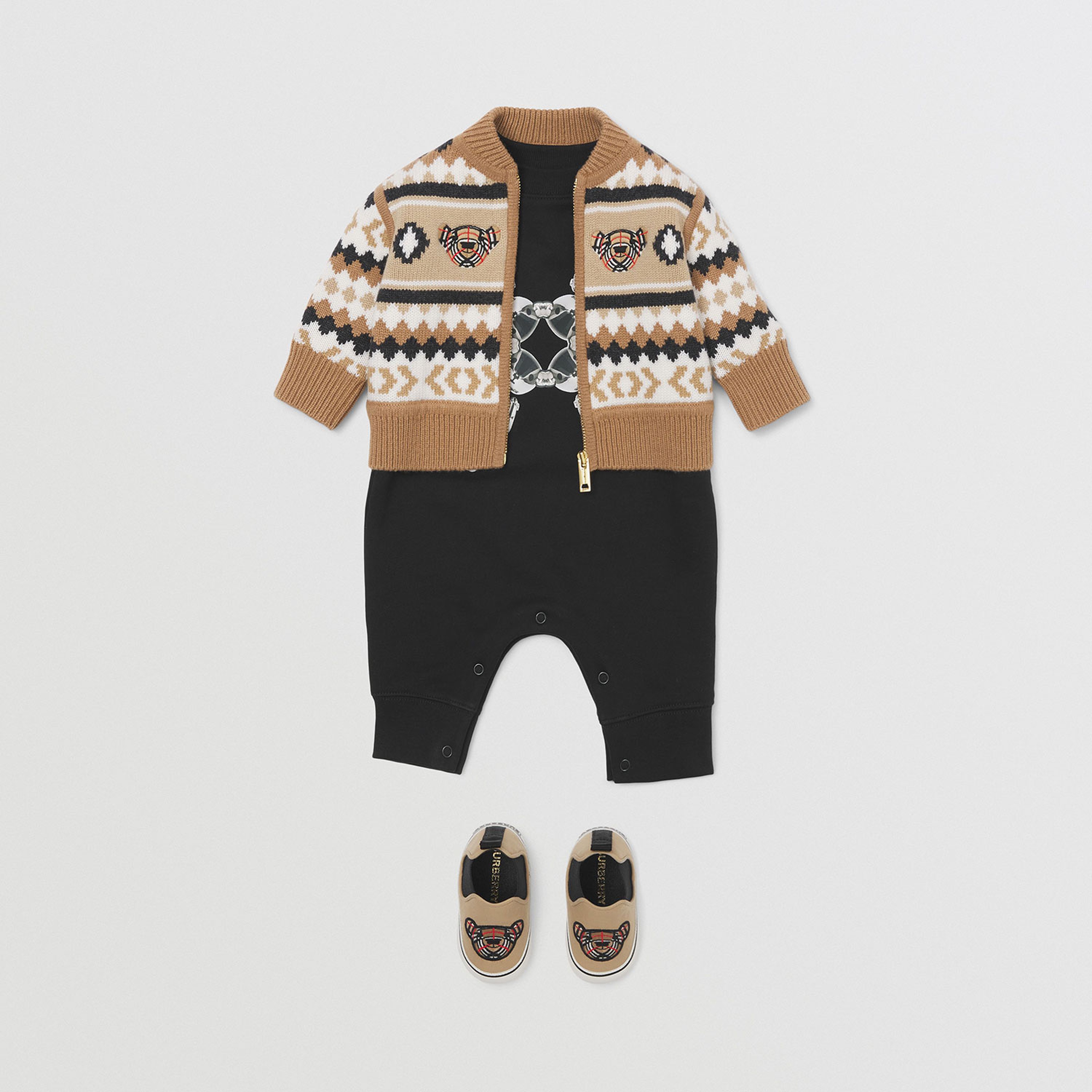 Burberry Çocuk Kahverengi Triko
