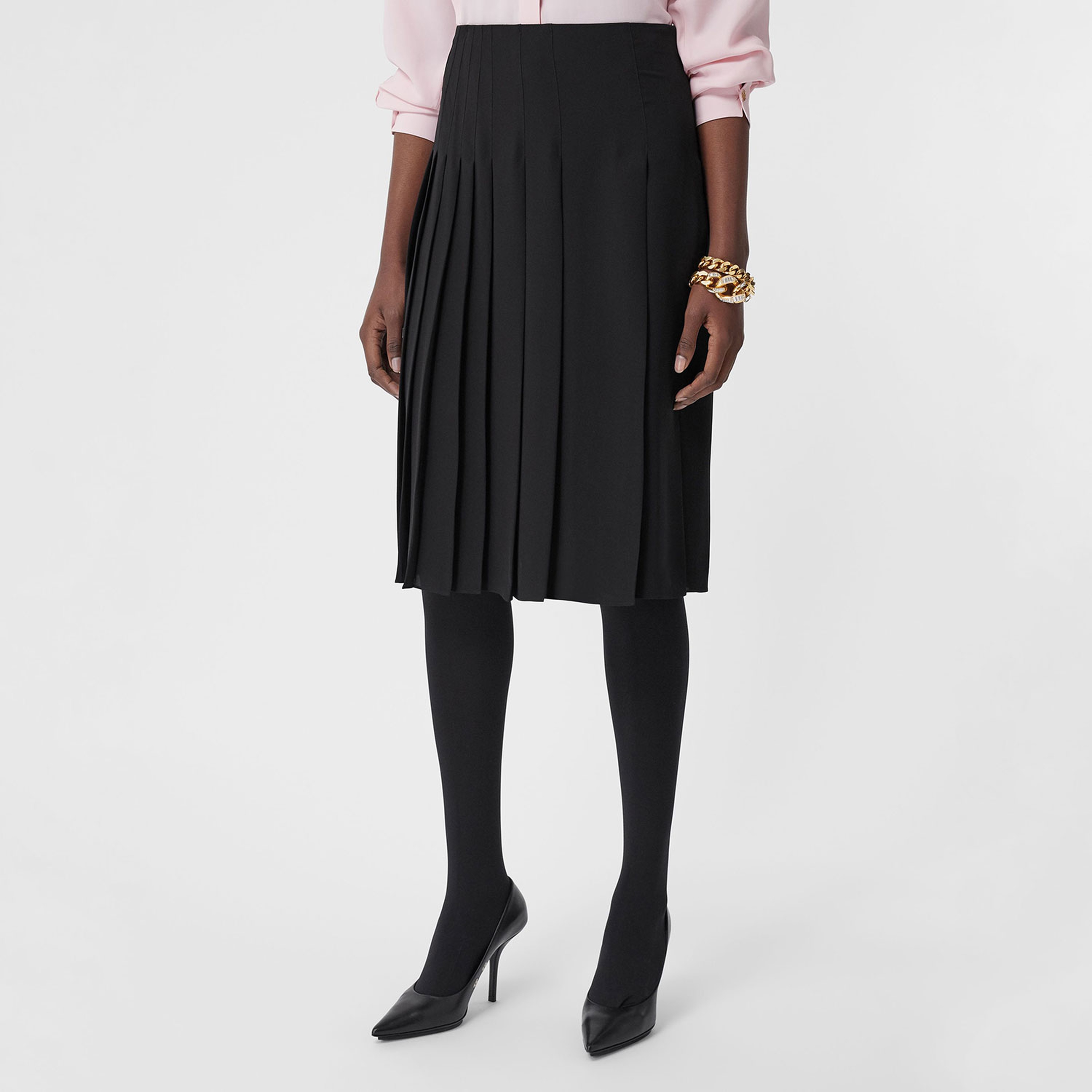 Burberry Kadın Siyah Etek