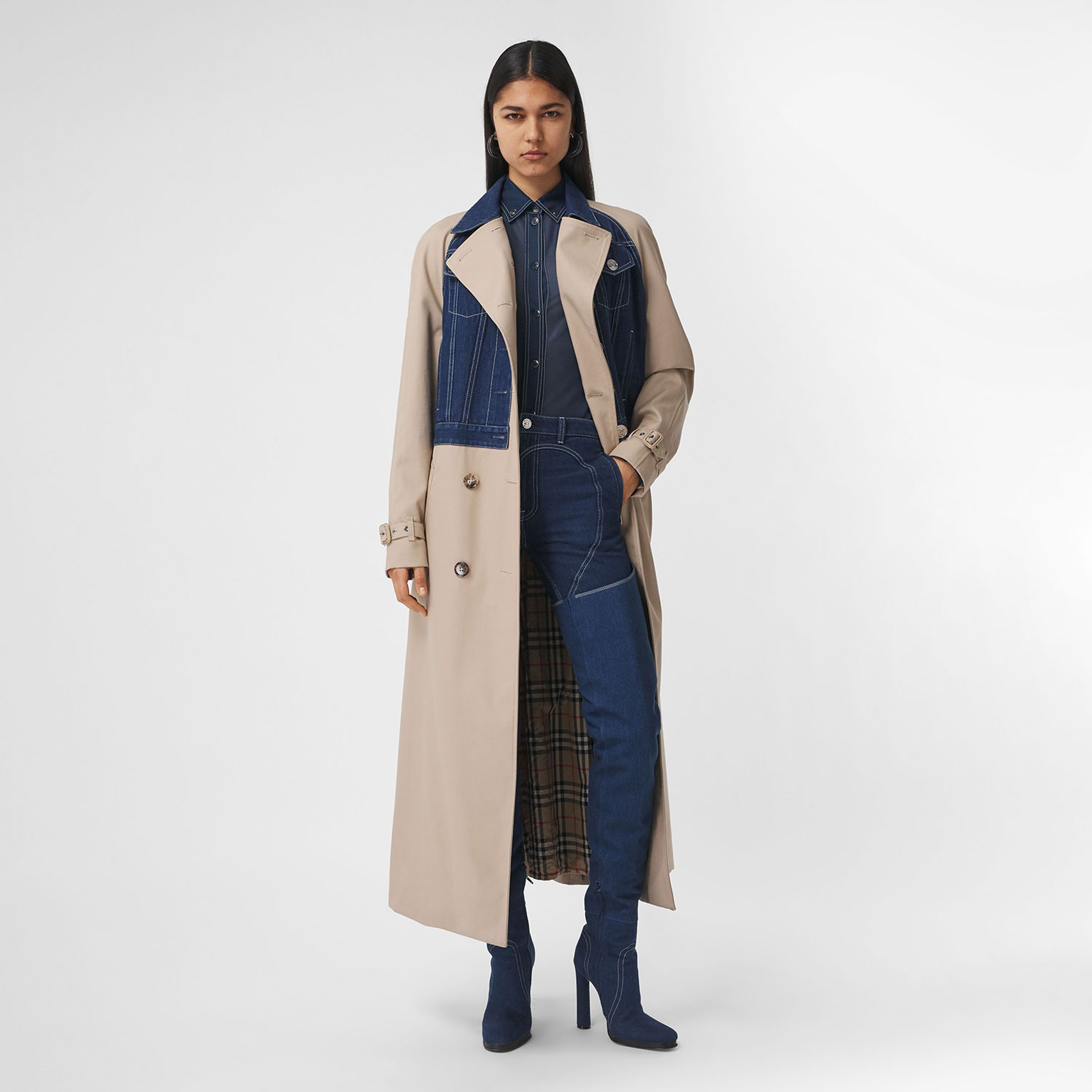 Burberry Kadın Mavi Giyim