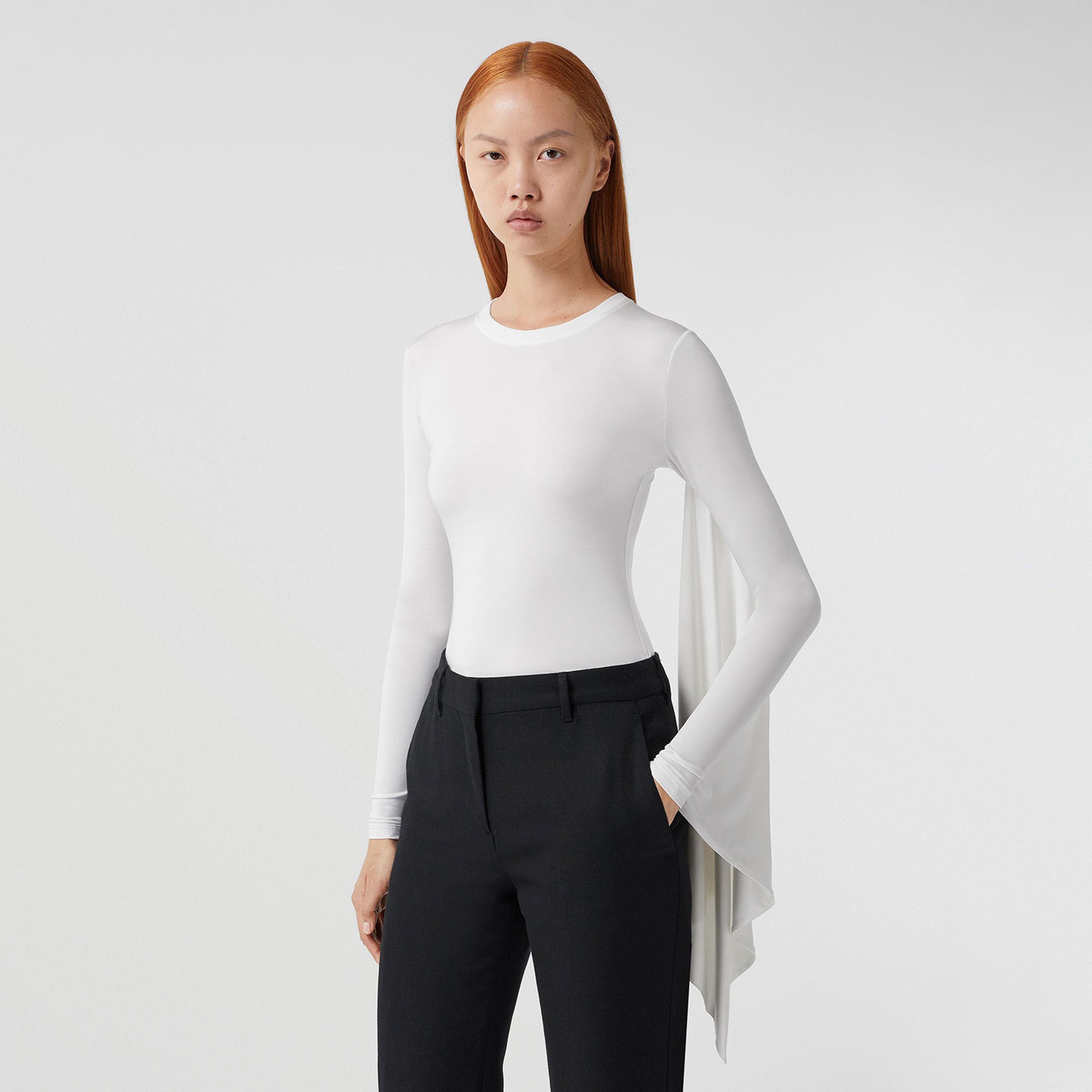 Burberry Kadın Beyaz T-shirt