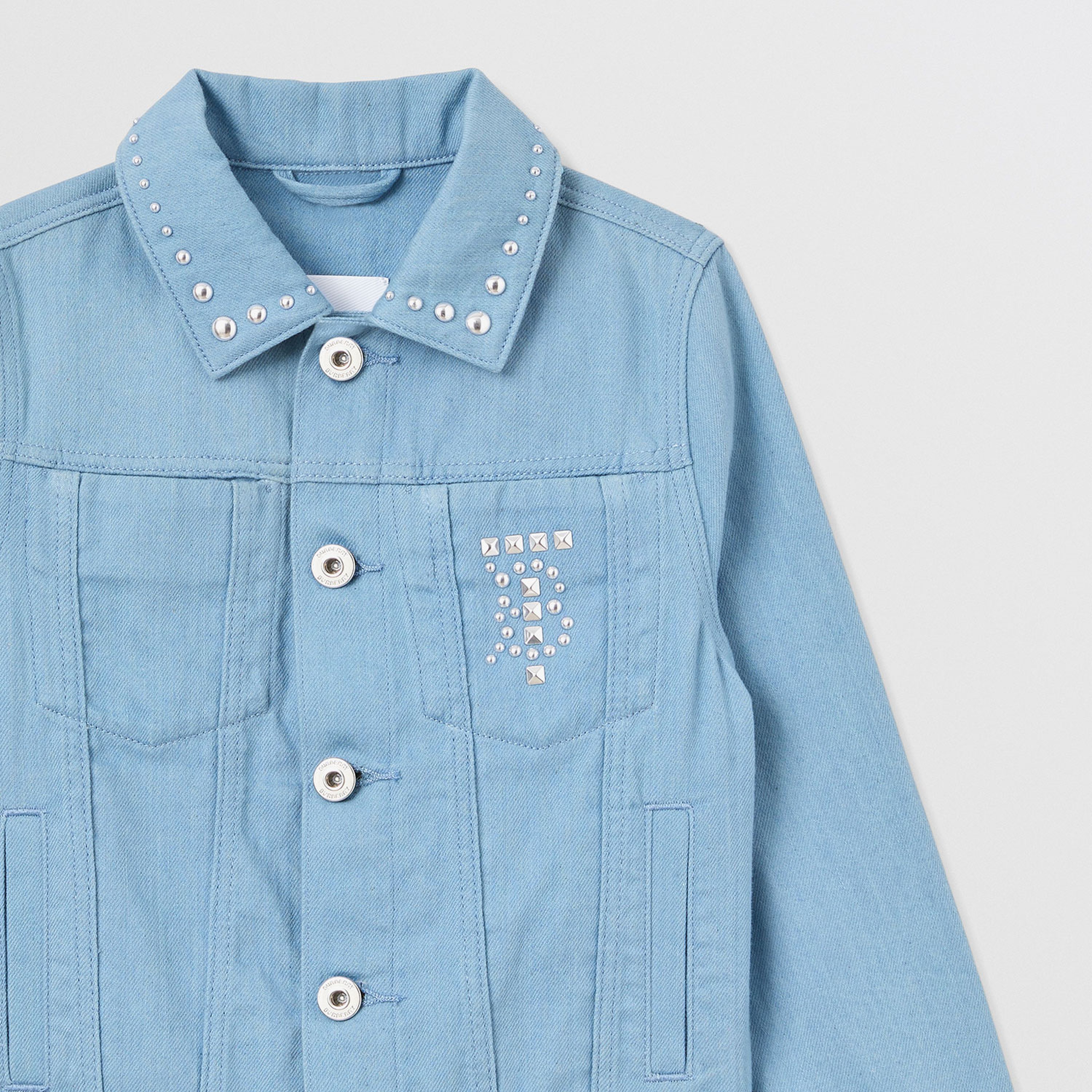 Burberry Çocuk Mavi Ceket