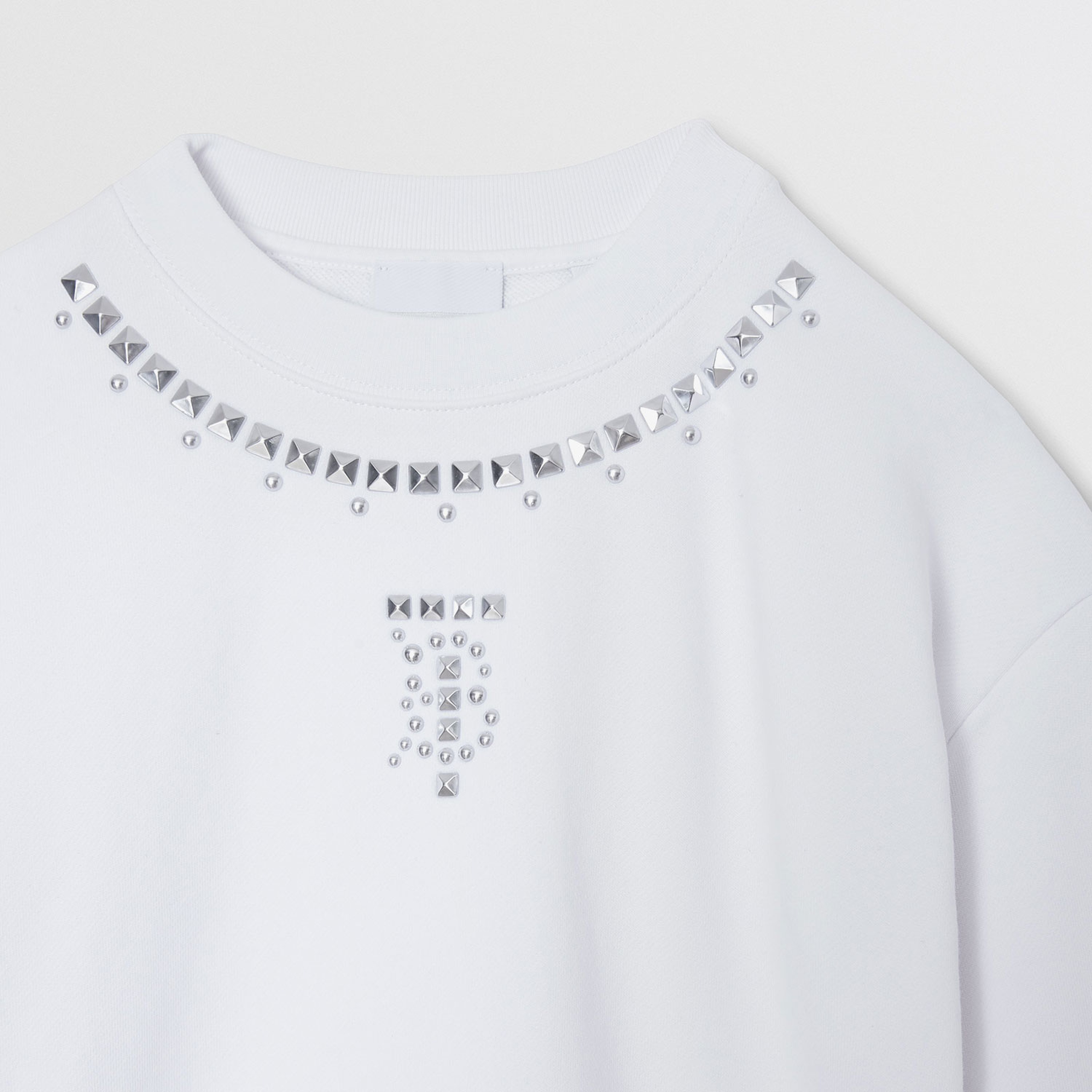 Burberry Çocuk Beyaz Sweatshirt