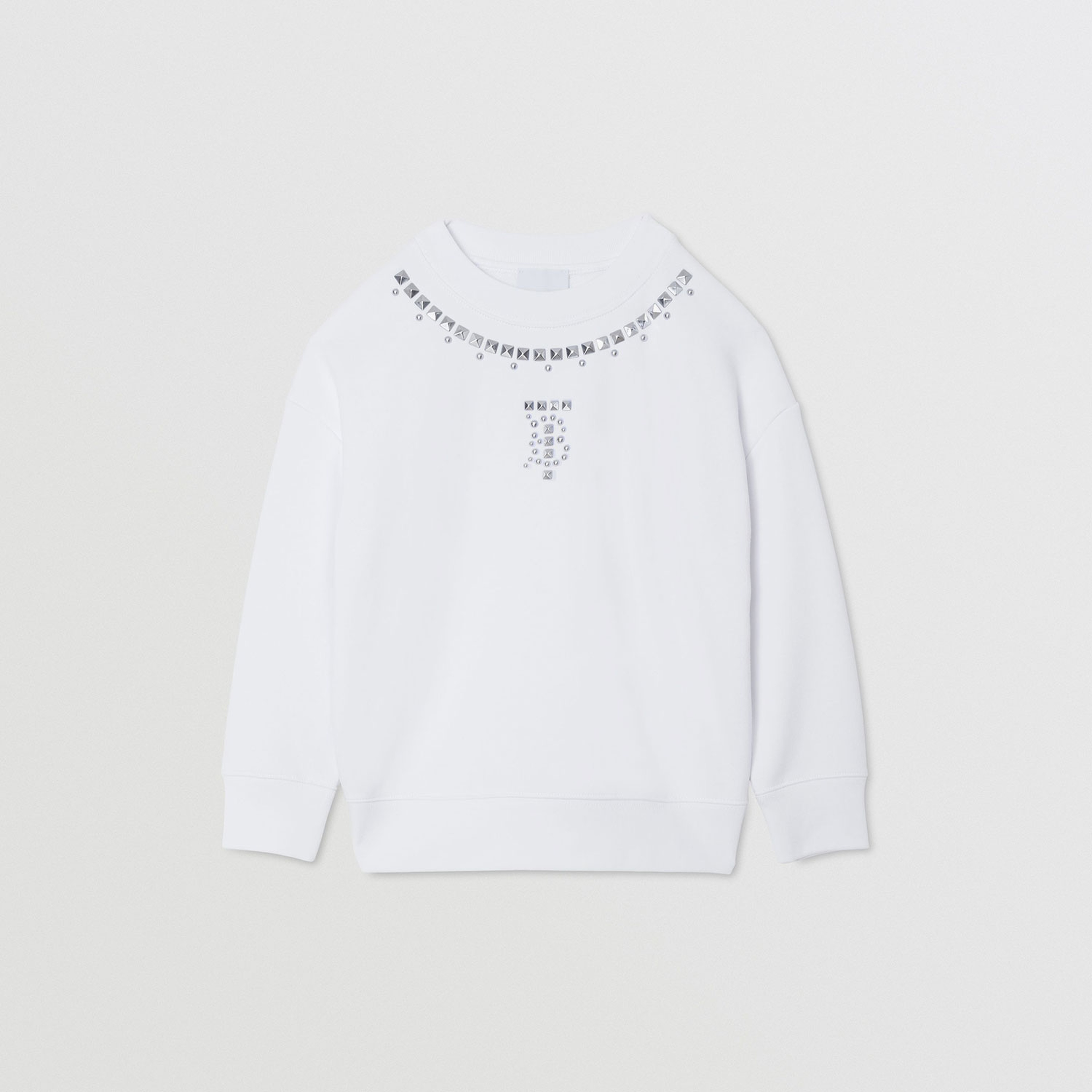 Burberry Çocuk Beyaz Sweatshirt