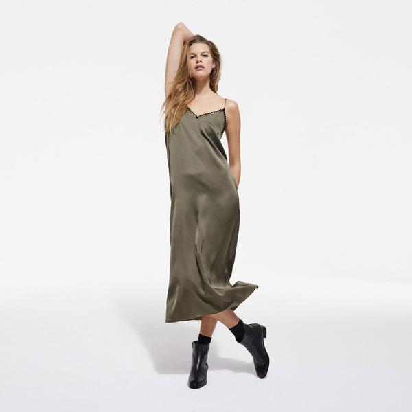 KADIN YEŞİL ELBİSE