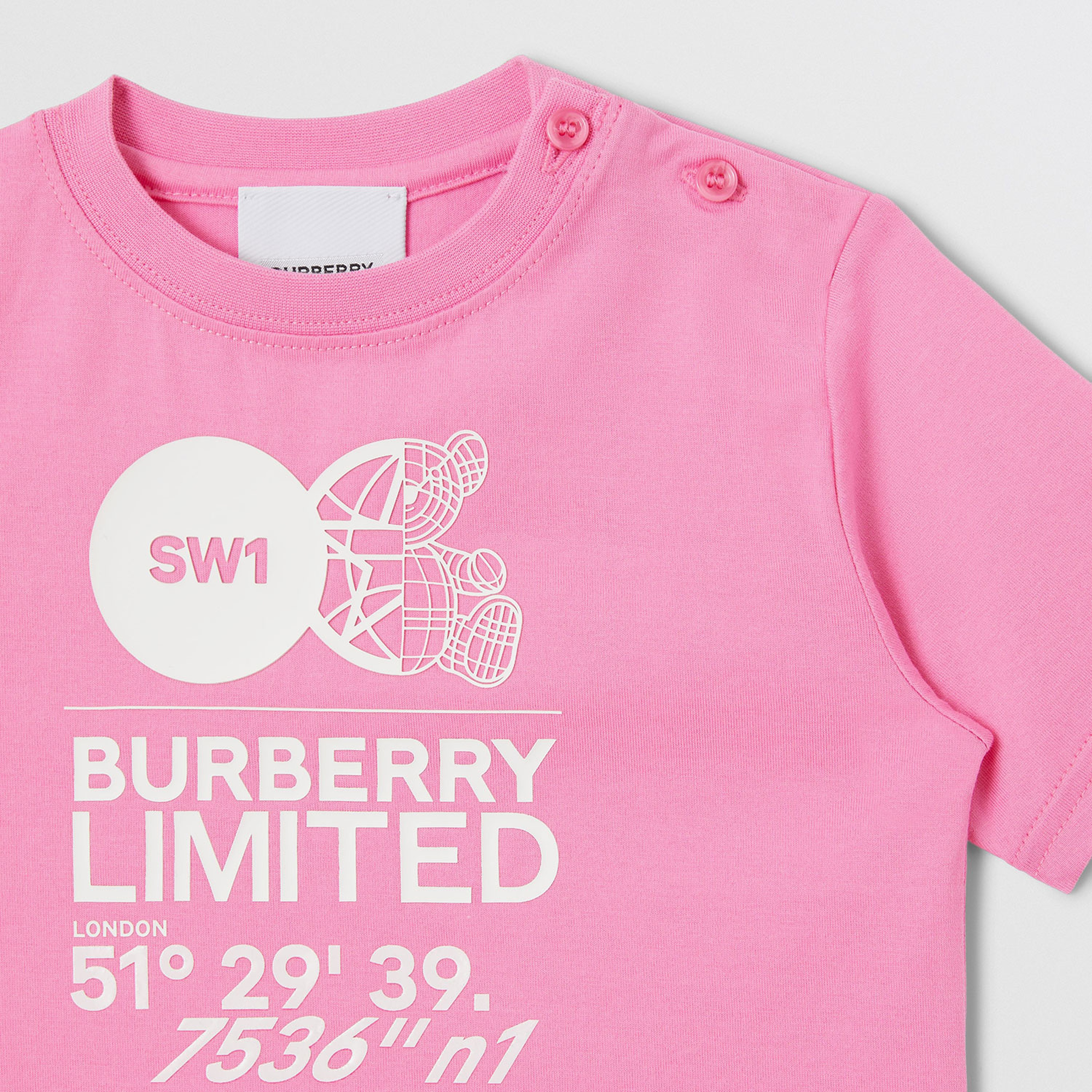 Burberry Çocuk Pembe T-Shirt