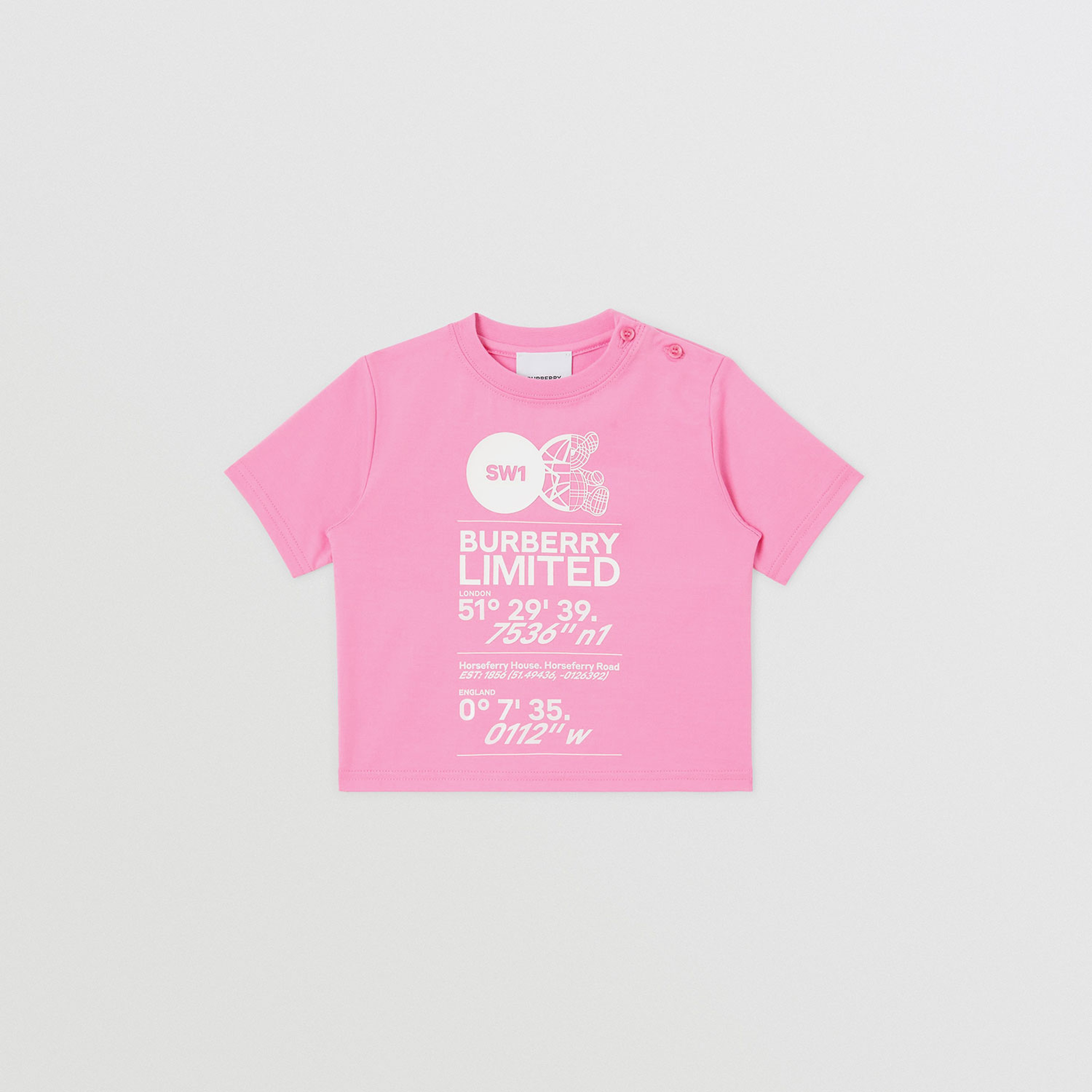 Burberry Çocuk Pembe T-Shirt