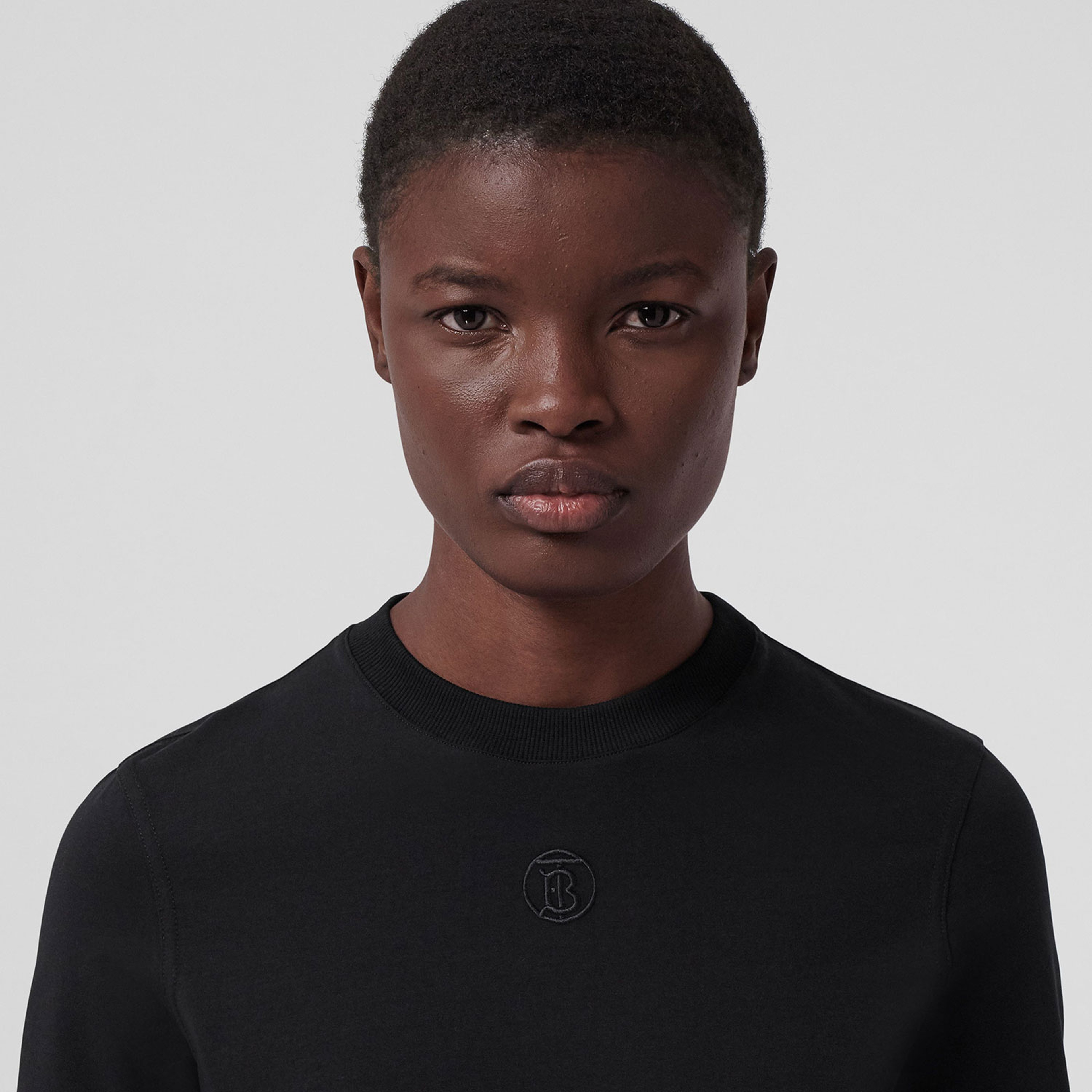 Burberry Kadın Siyah T-Shirt